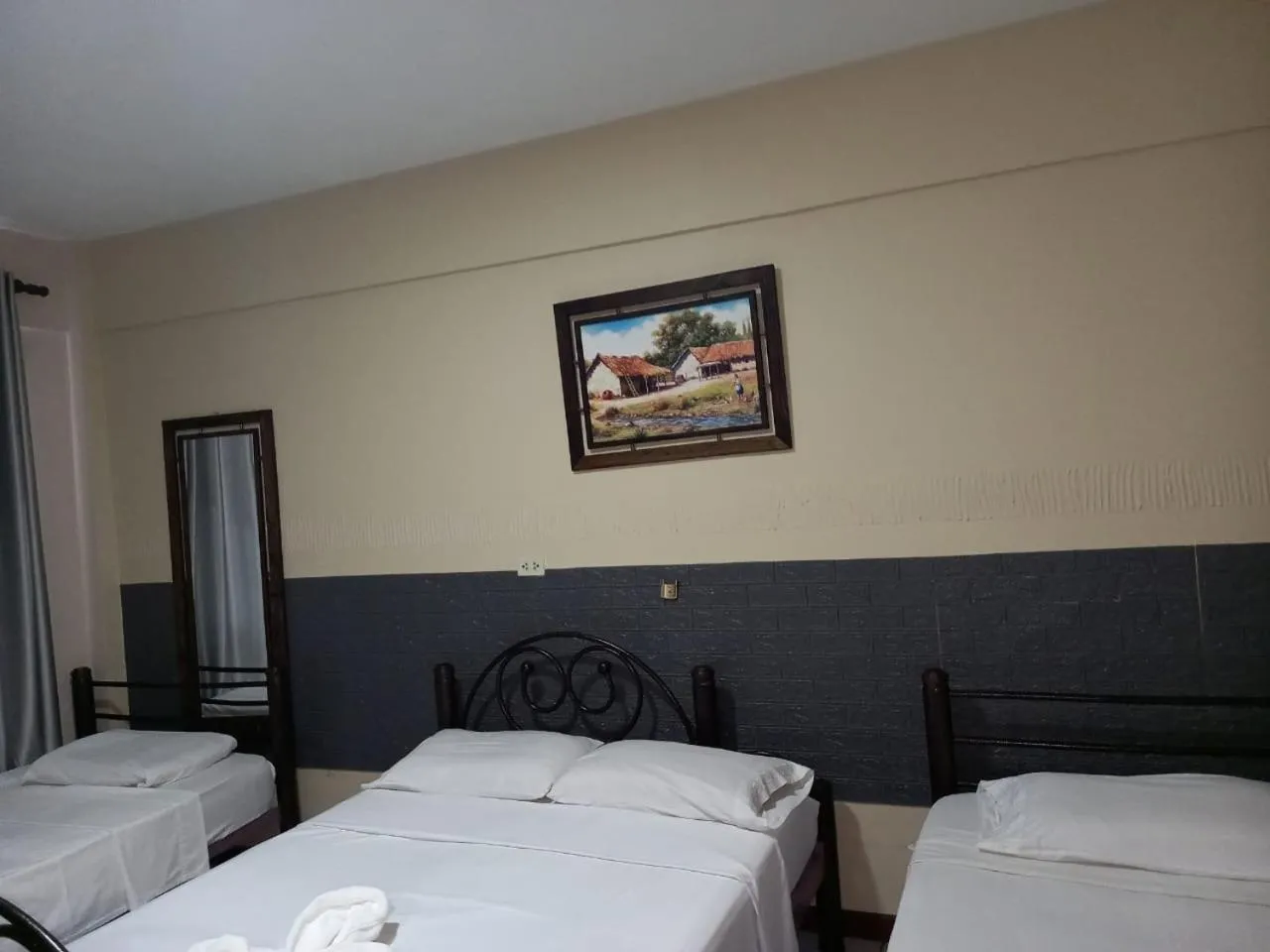 Bedroom, Bed in Hostal Ibiza