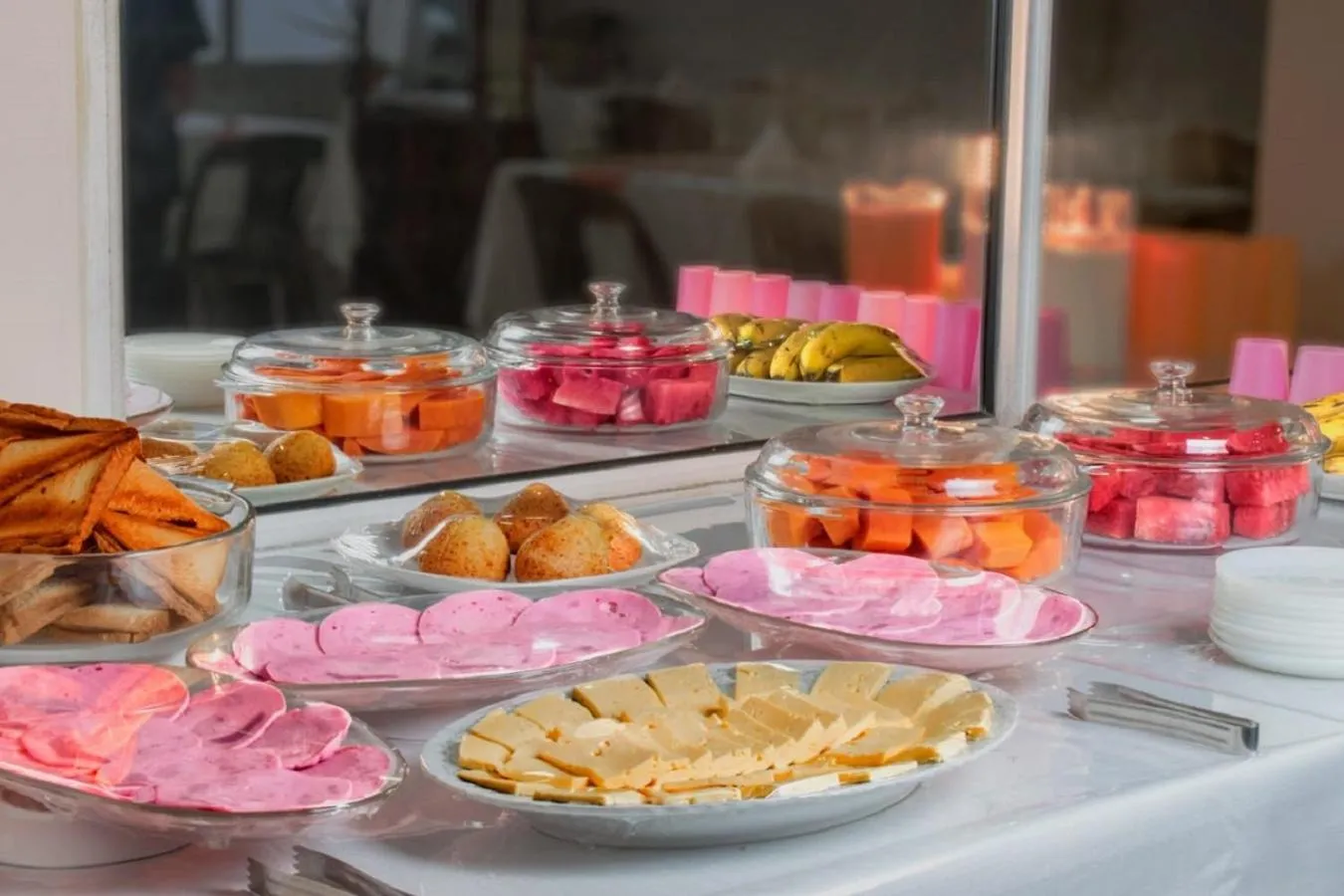 Breakfast in Hostal Ibiza