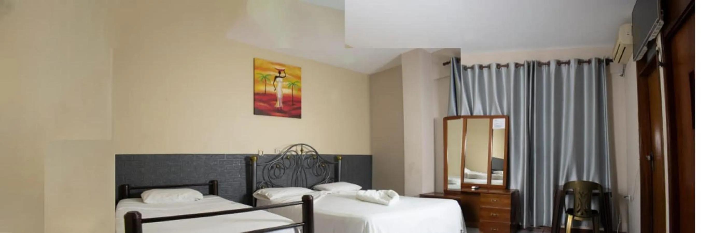Bedroom in Hostal Ibiza