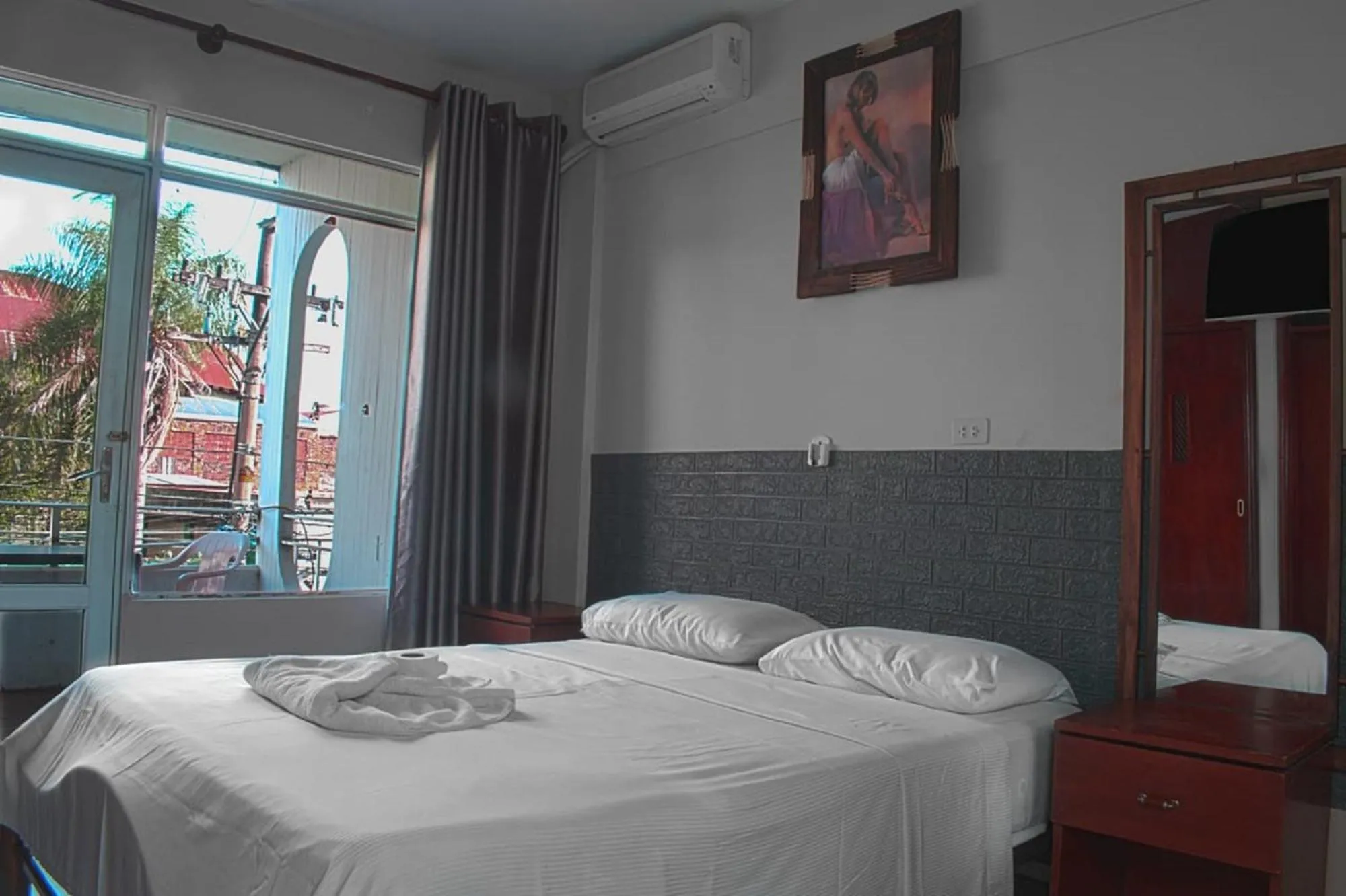 Bed in Hostal Ibiza