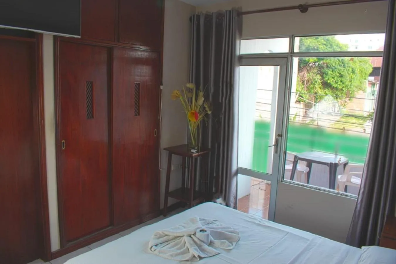 Bedroom, Bed in Hostal Ibiza
