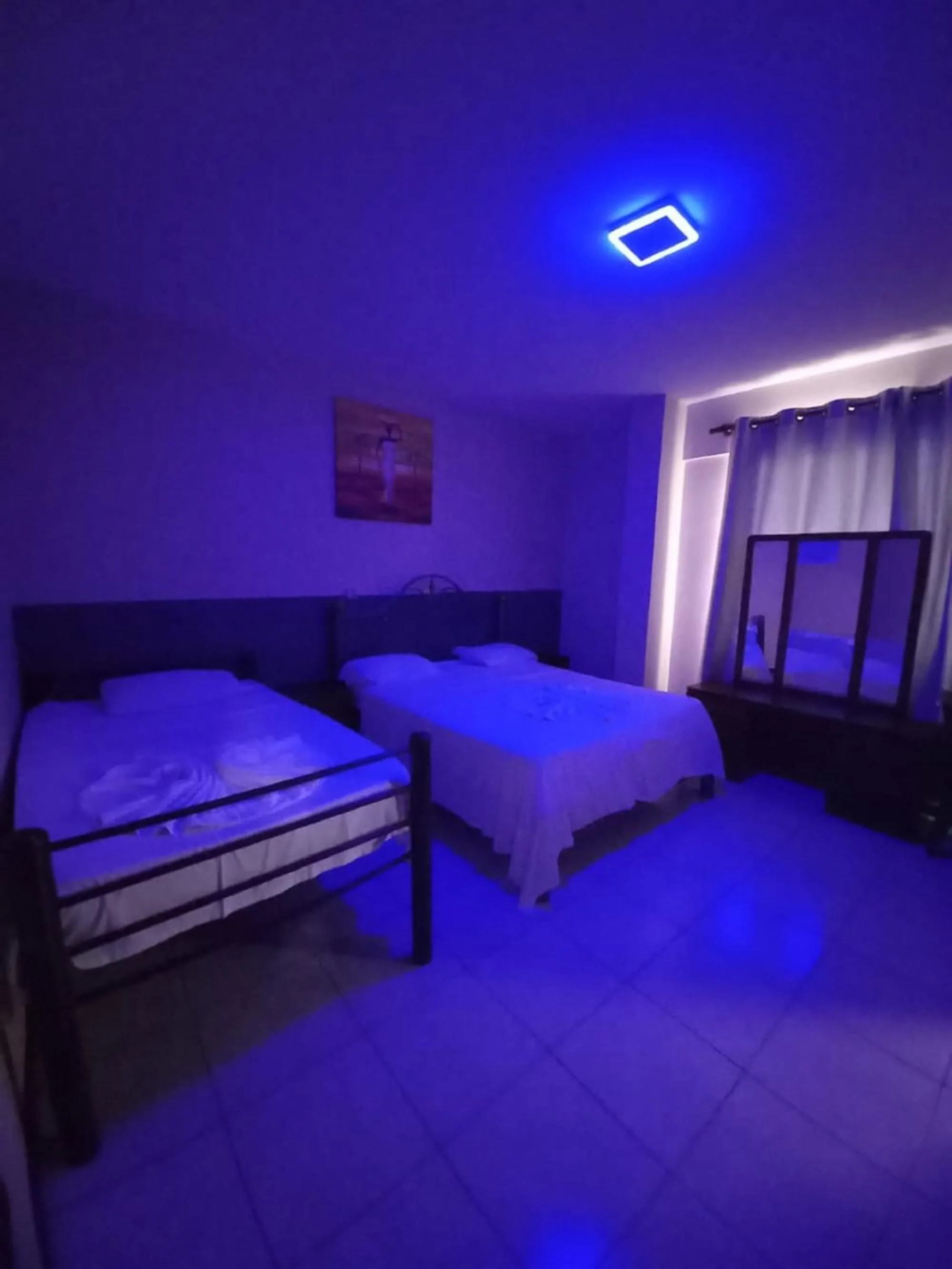 Bedroom, Bed in Hostal Ibiza