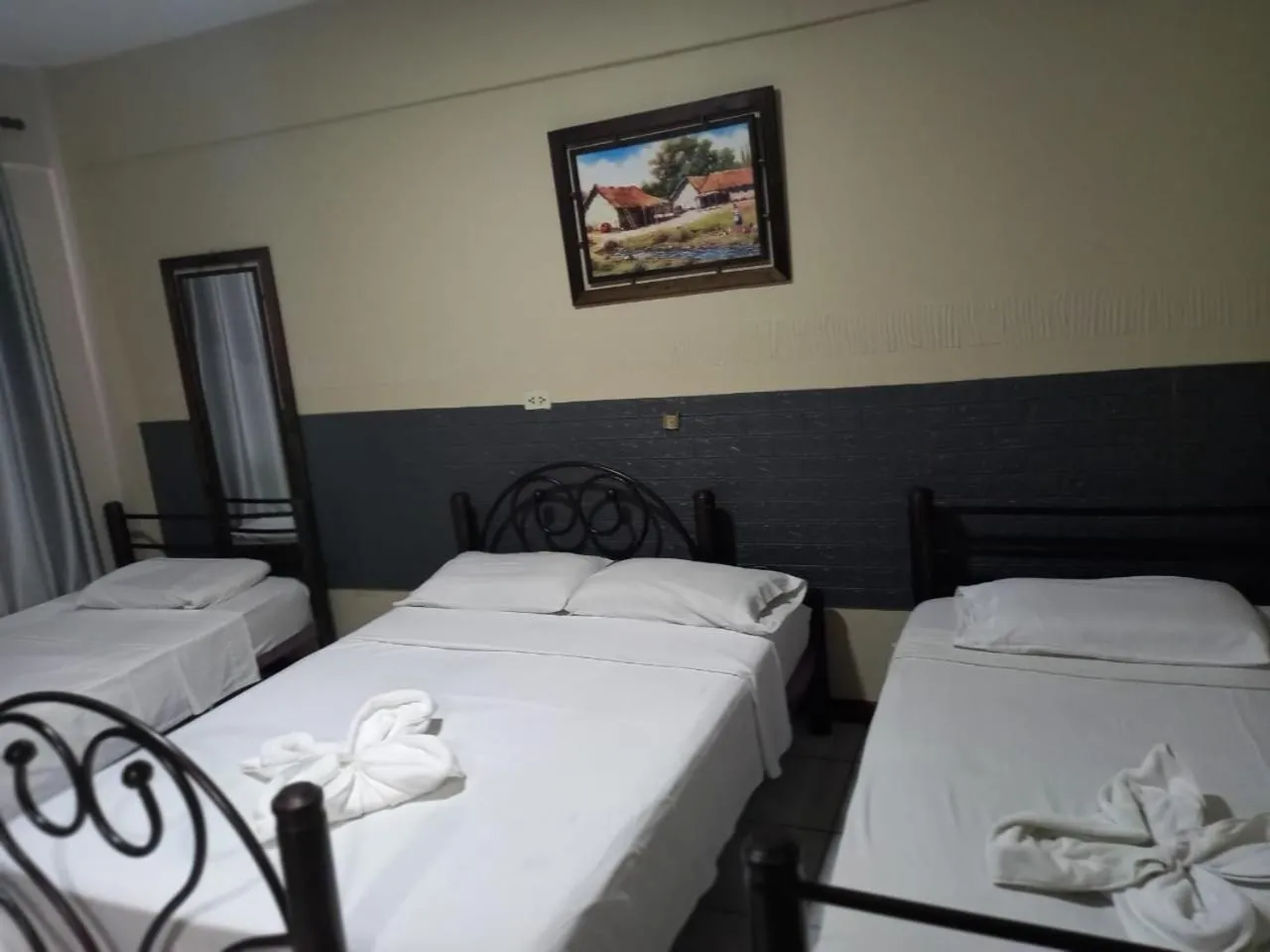 Bedroom, Bed in Hostal Ibiza