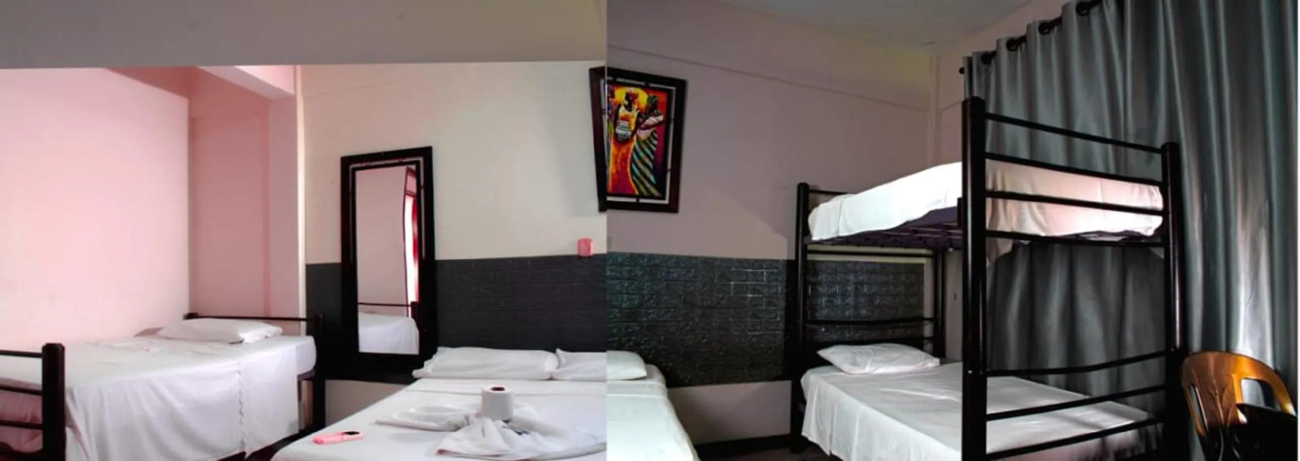 Bedroom, Bed in Hostal Ibiza