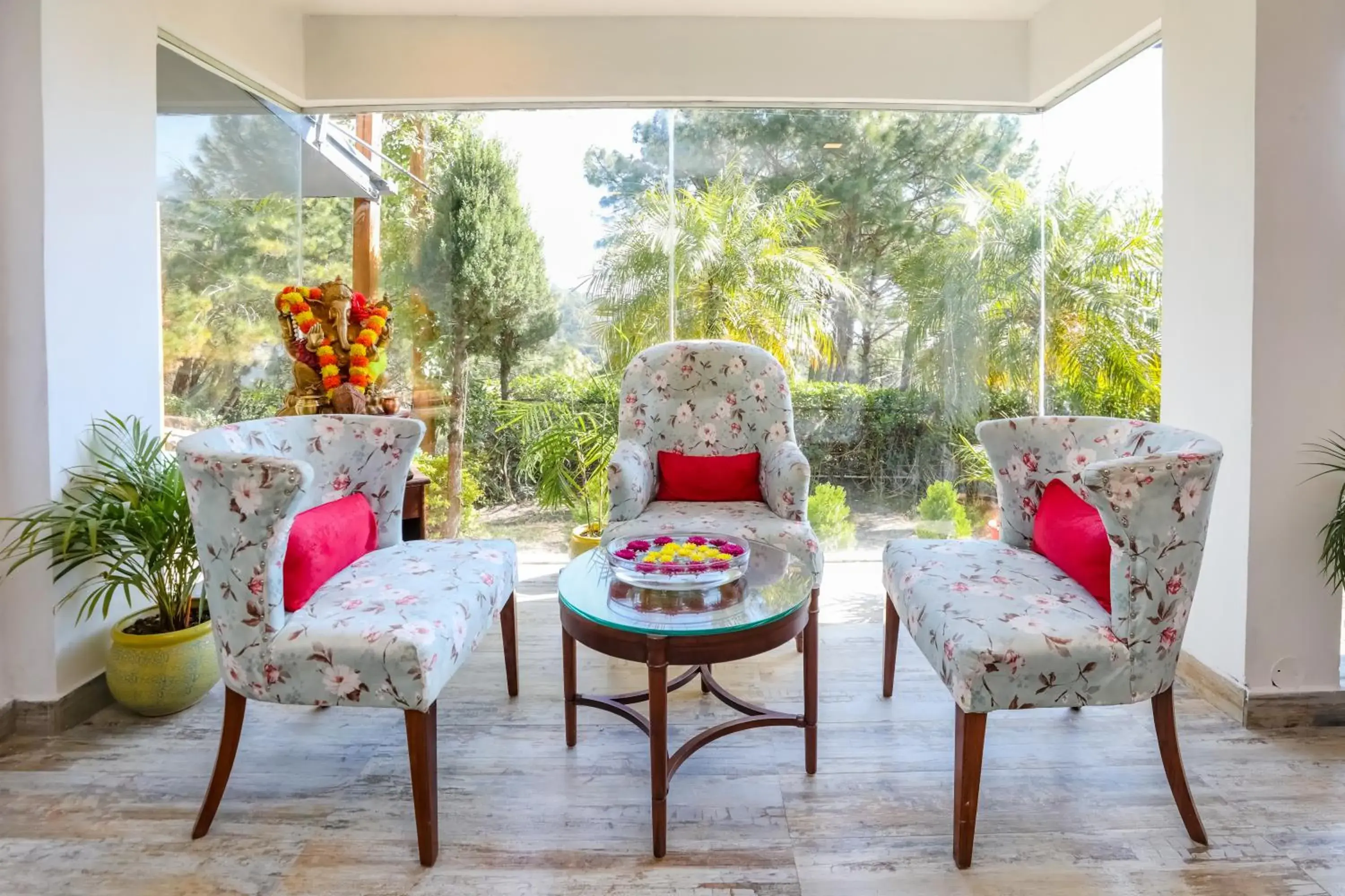 Lobby or reception in Regenta Resort Exotica Dharamshala on Hilltop Lobby or reception in Regenta Resort Exotica Dharamshala on Hilltop