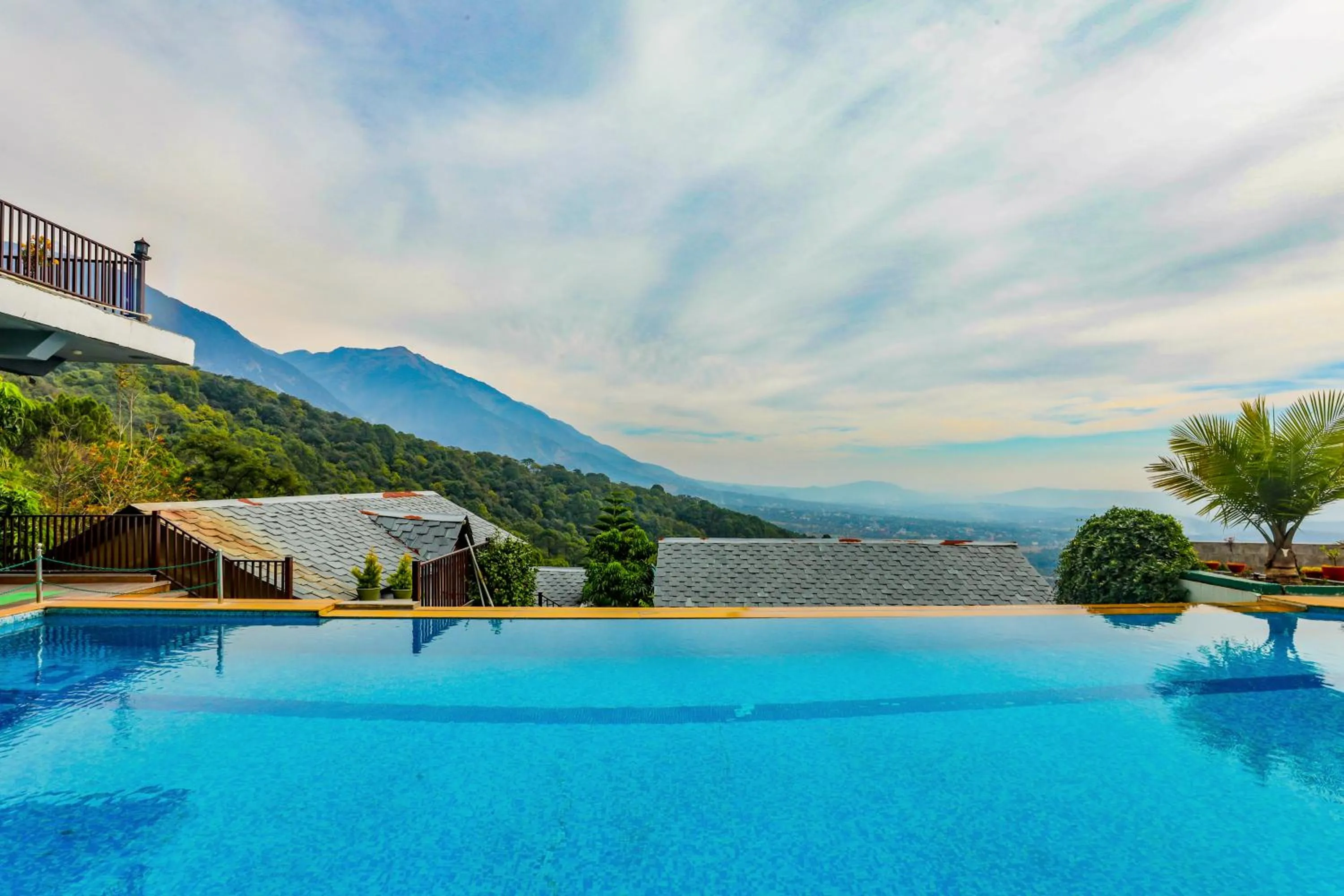 Swimming pool in Regenta Resort Exotica Dharamshala on Hilltop