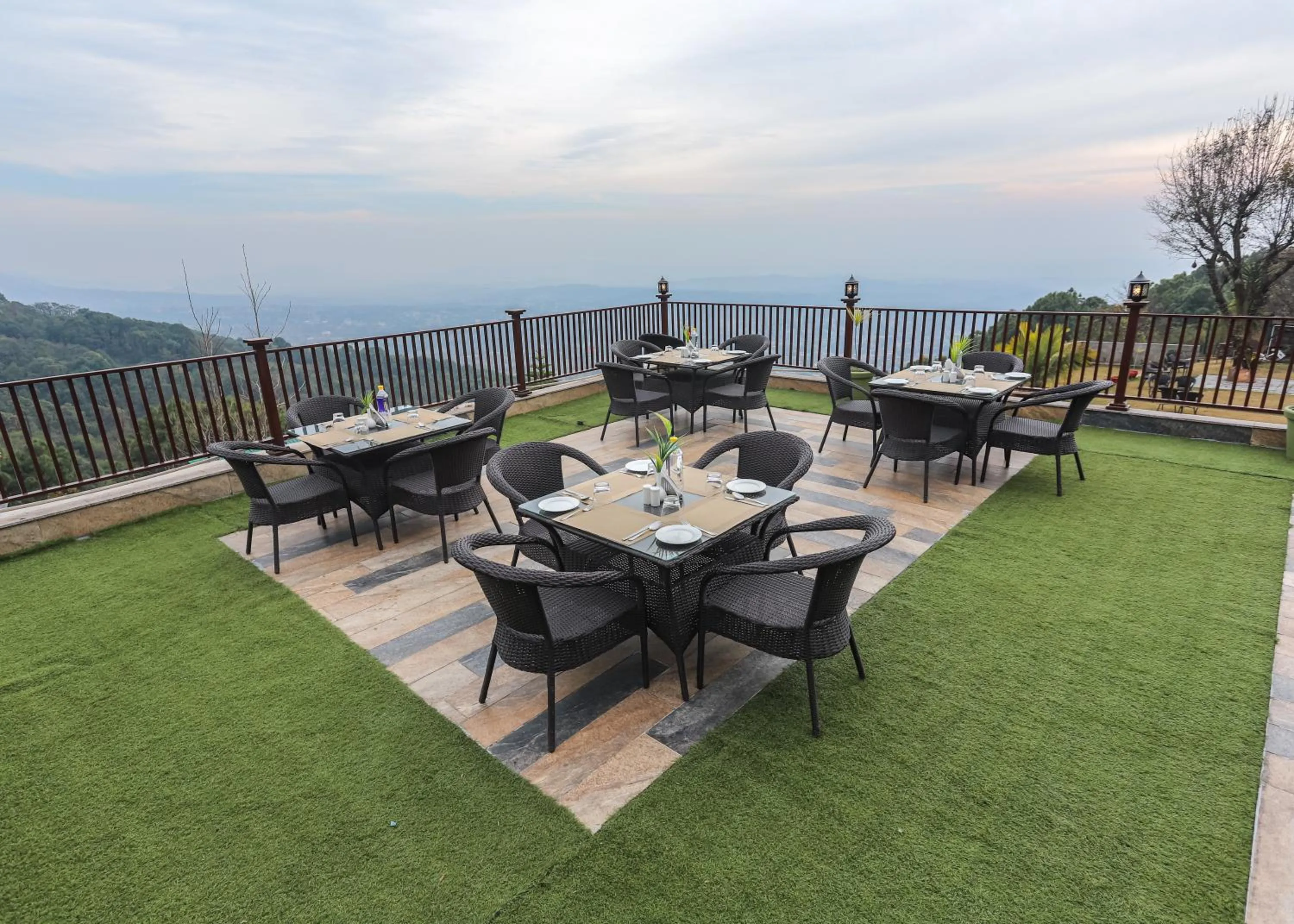 Balcony/Terrace in Regenta Resort Exotica Dharamshala on Hilltop