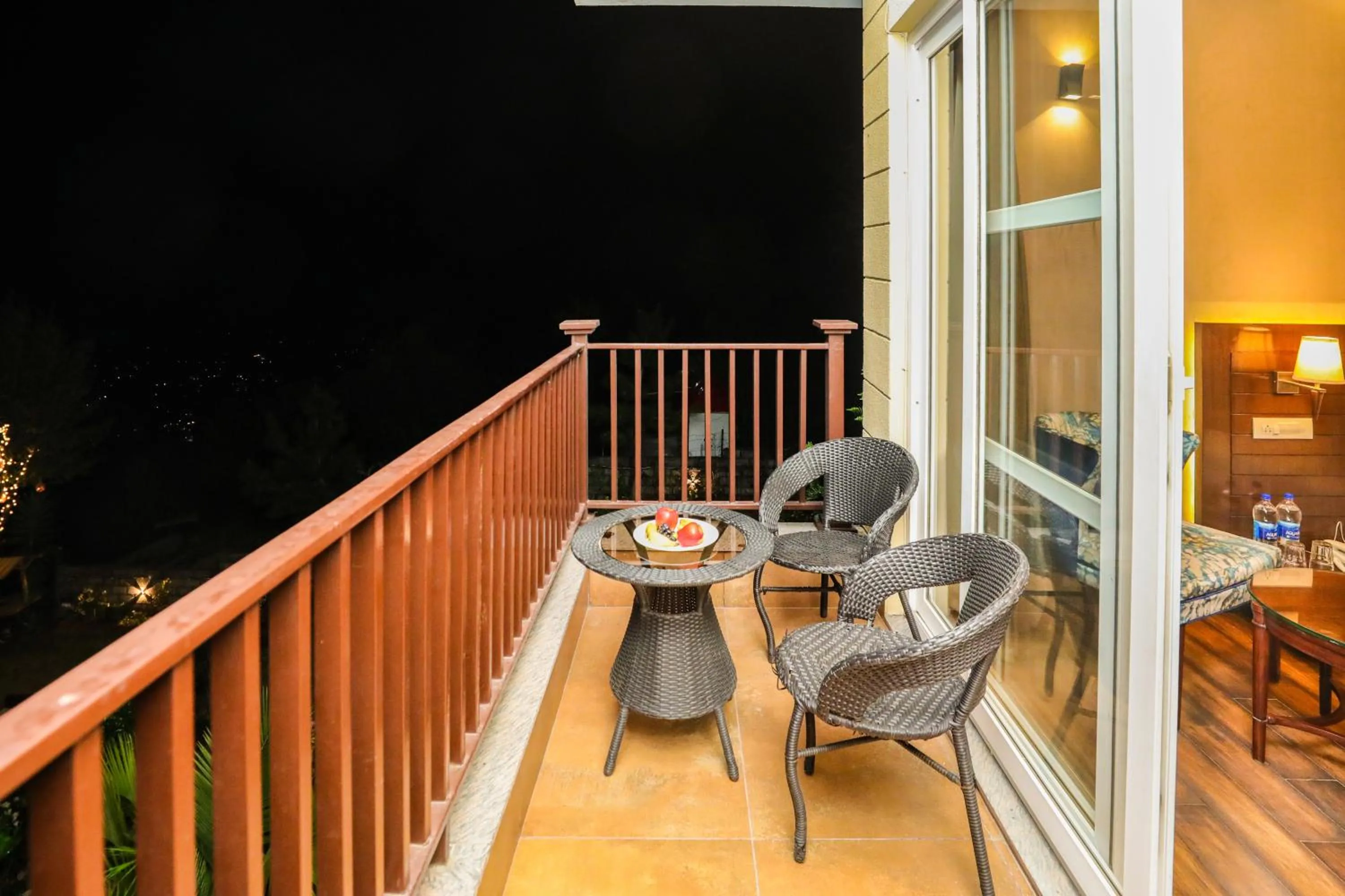 Balcony/Terrace in Regenta Resort Exotica Dharamshala on Hilltop