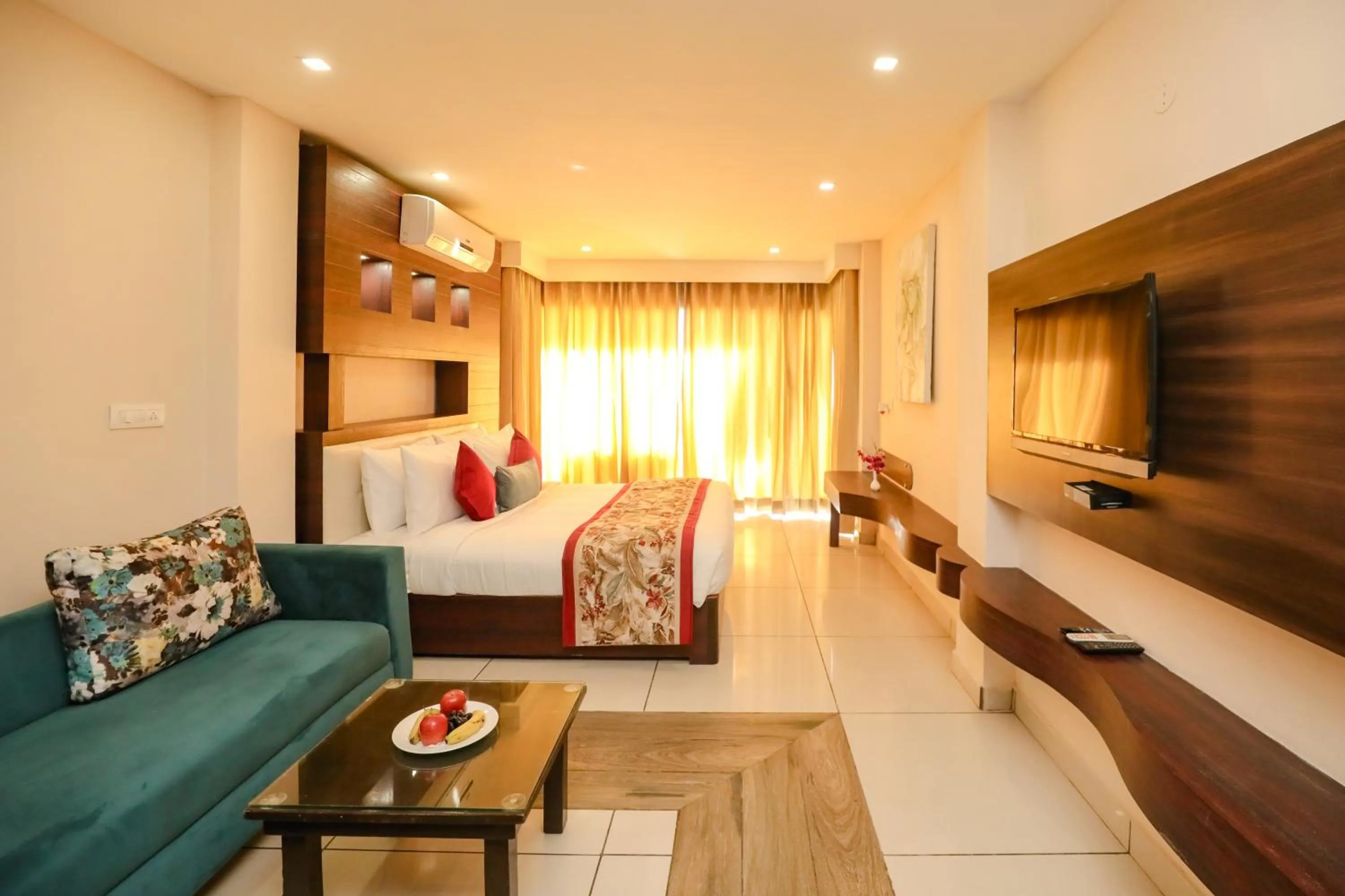 Bedroom, Bed in Regenta Resort Exotica Dharamshala on Hilltop