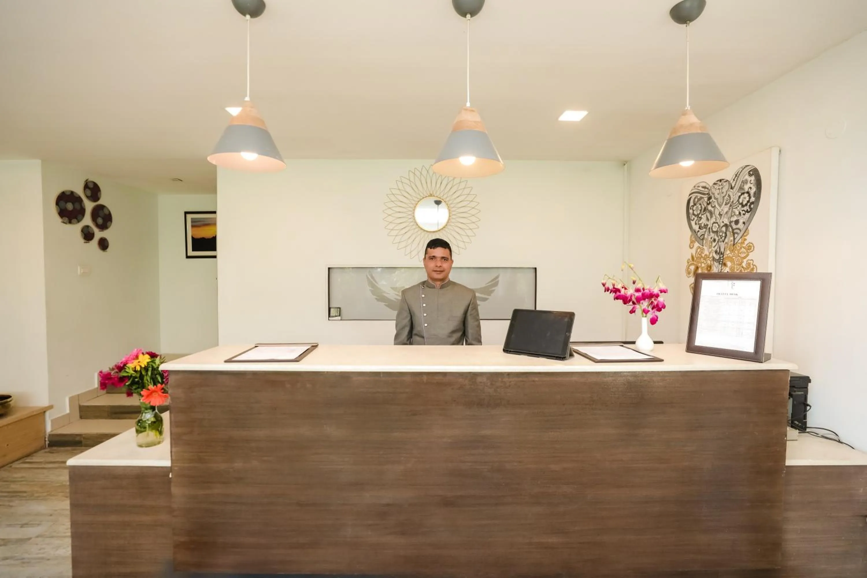 Lobby or reception in Regenta Resort Exotica Dharamshala on Hilltop