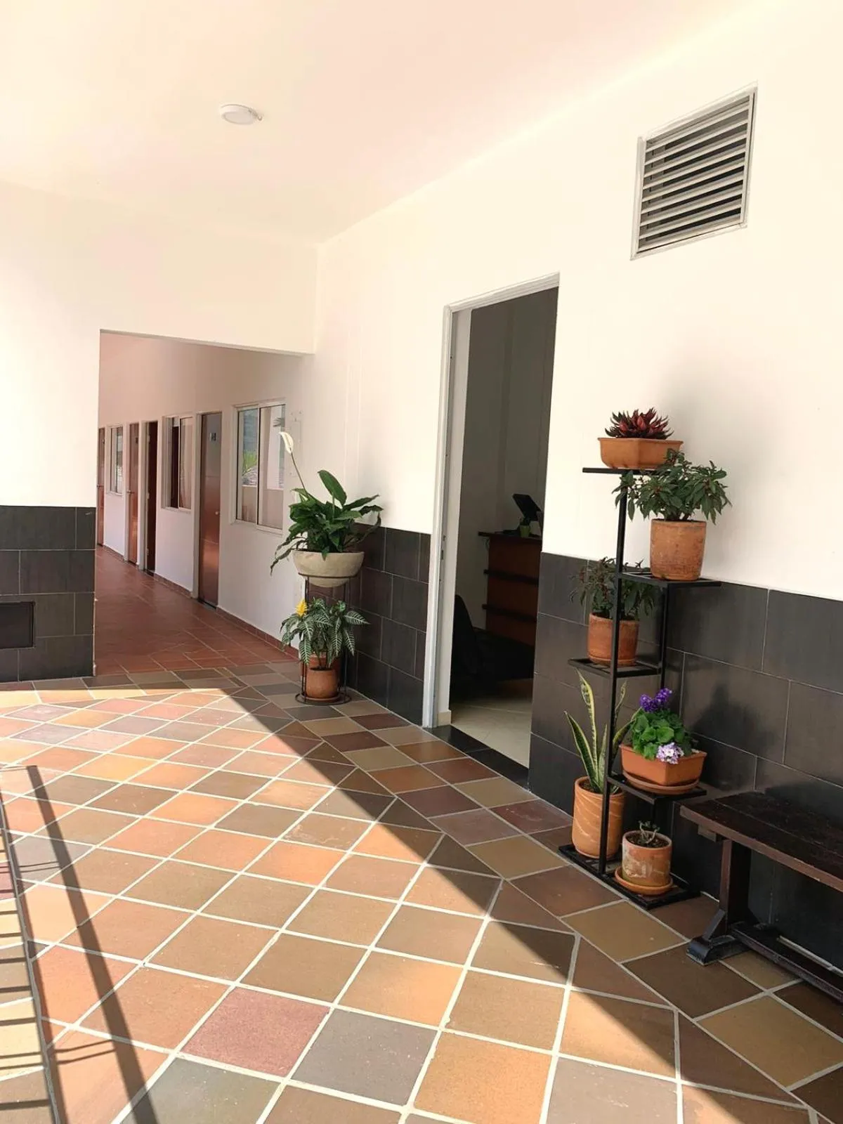Lobby or reception in Hotel Santorini