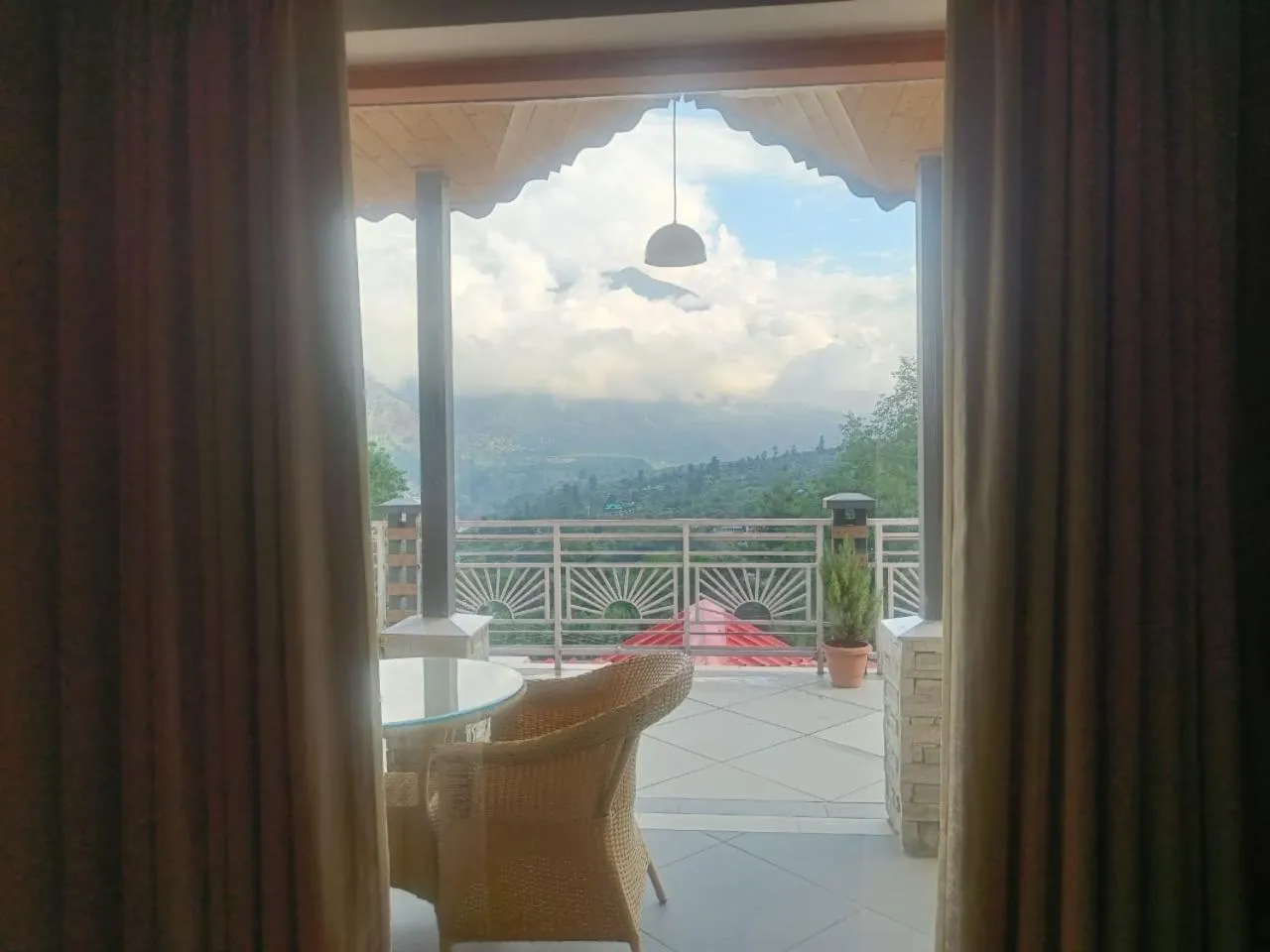 Balcony/Terrace in Anand Vardhan Resorts