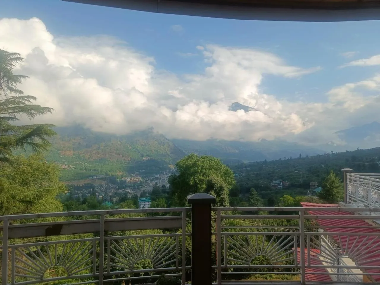 View (from property/room) in Anand Vardhan Resorts