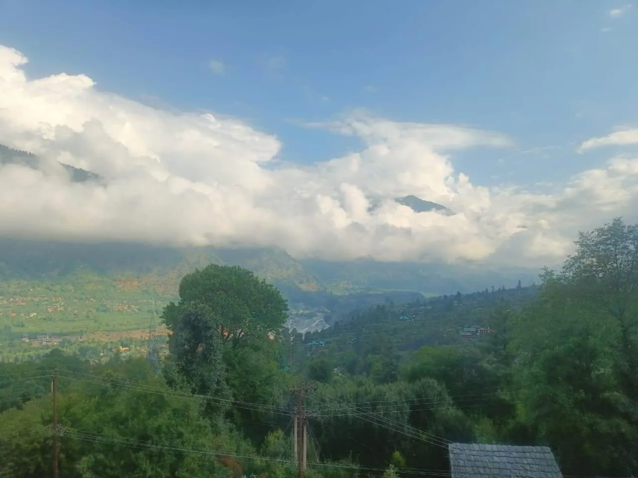 View (from property/room) in Anand Vardhan Resorts