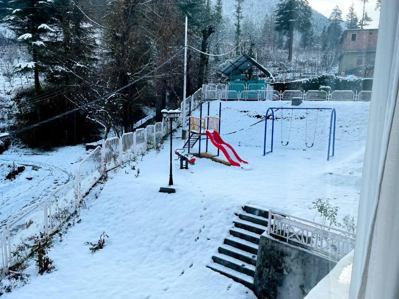 Winter in Anand Vardhan Resorts