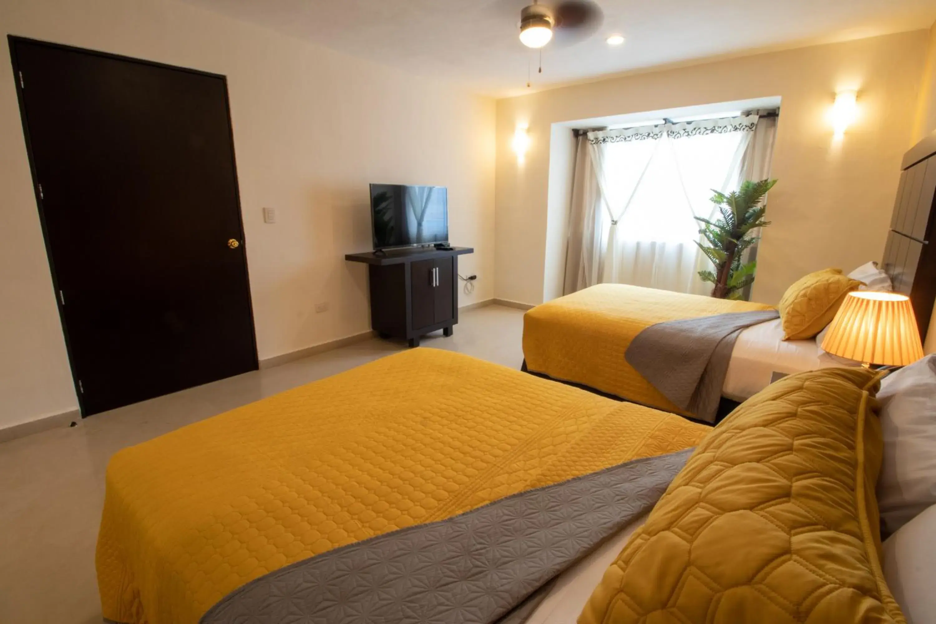 Bed in Hotel Villas Segovia Playa del Carmen Bed in Hotel Villas Segovia Playa del Carmen