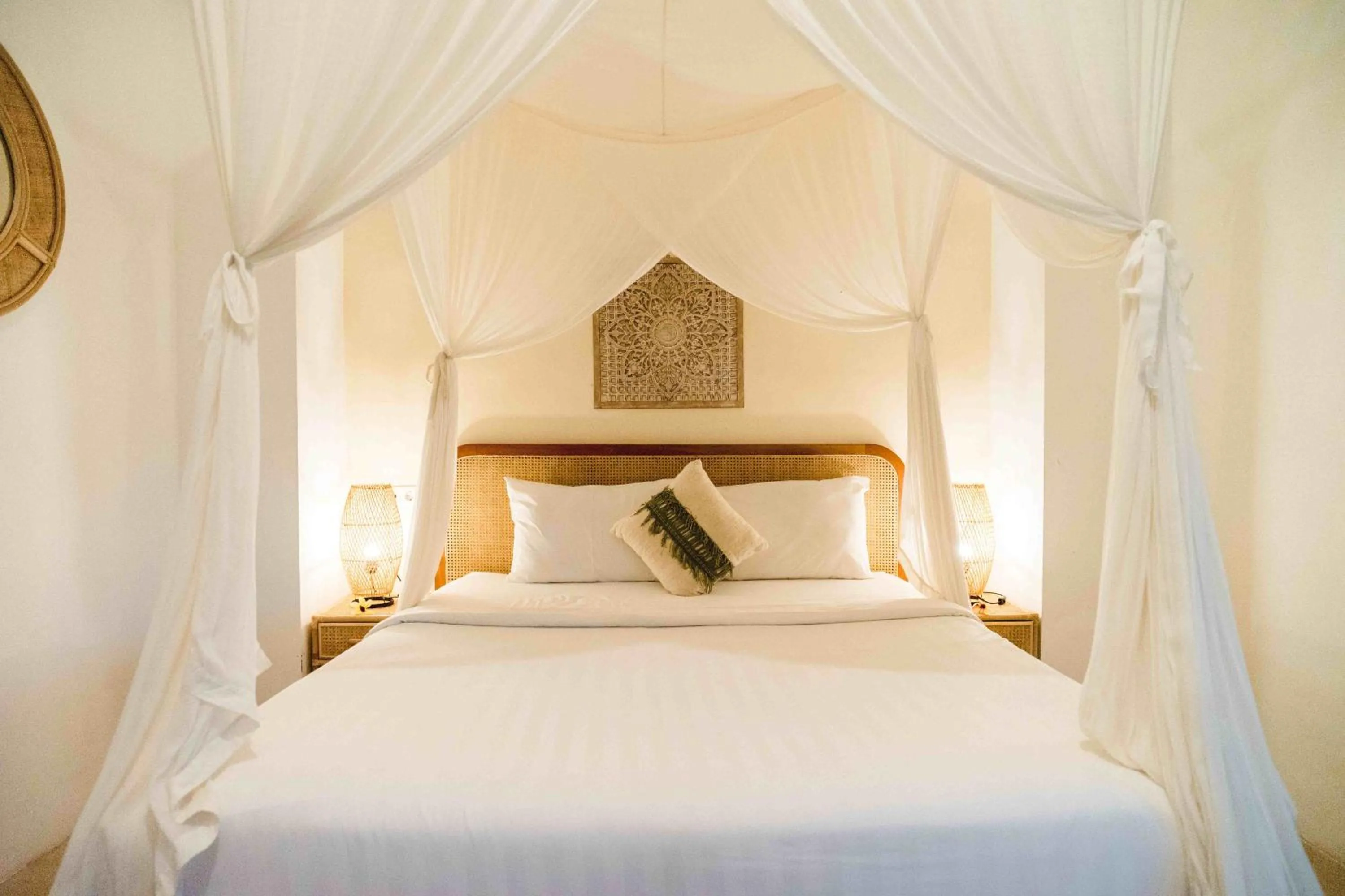 Bedroom, Bed in Hot Stone Club Ubud