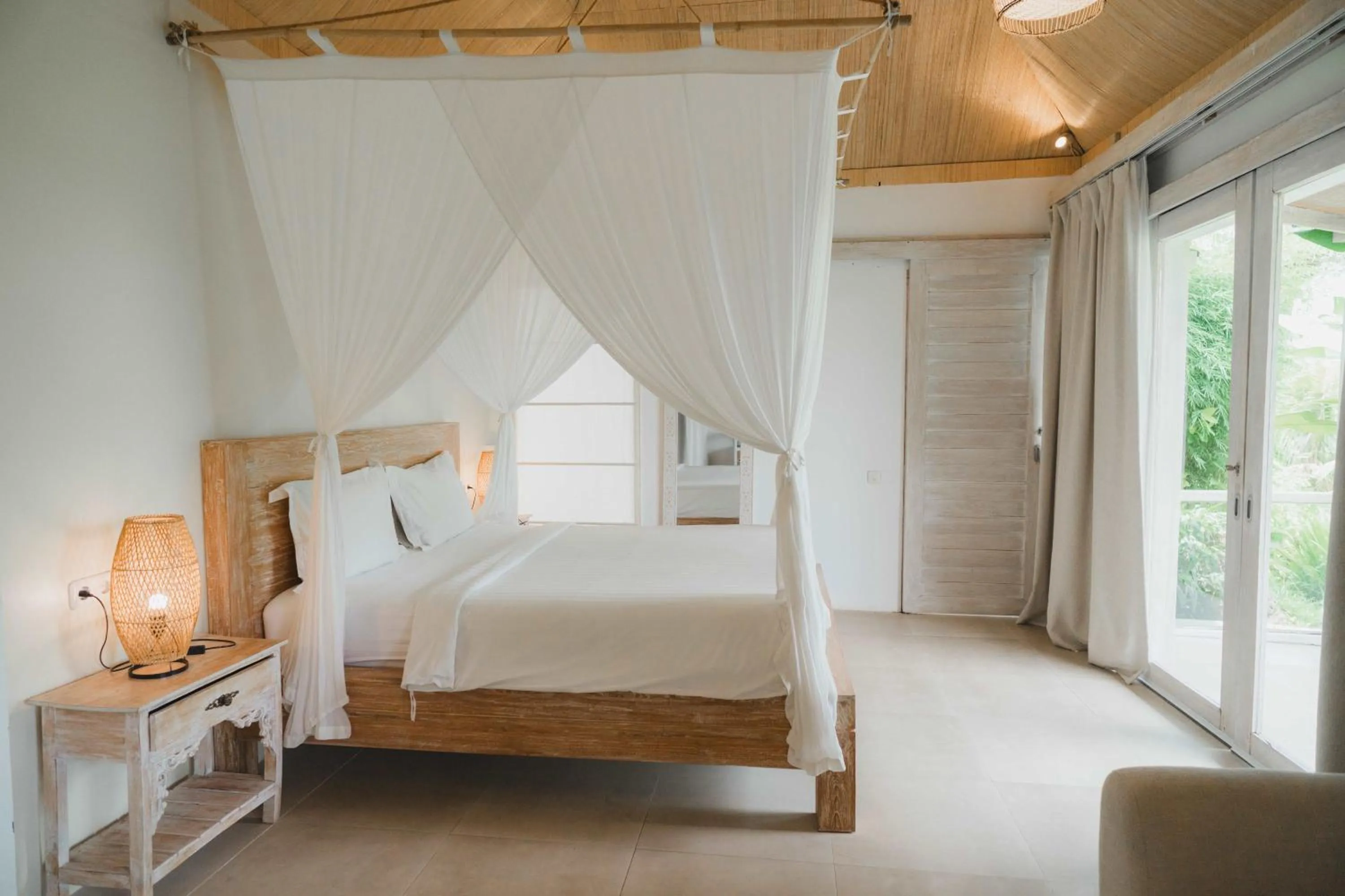 Bedroom, Bed in Hot Stone Club Ubud