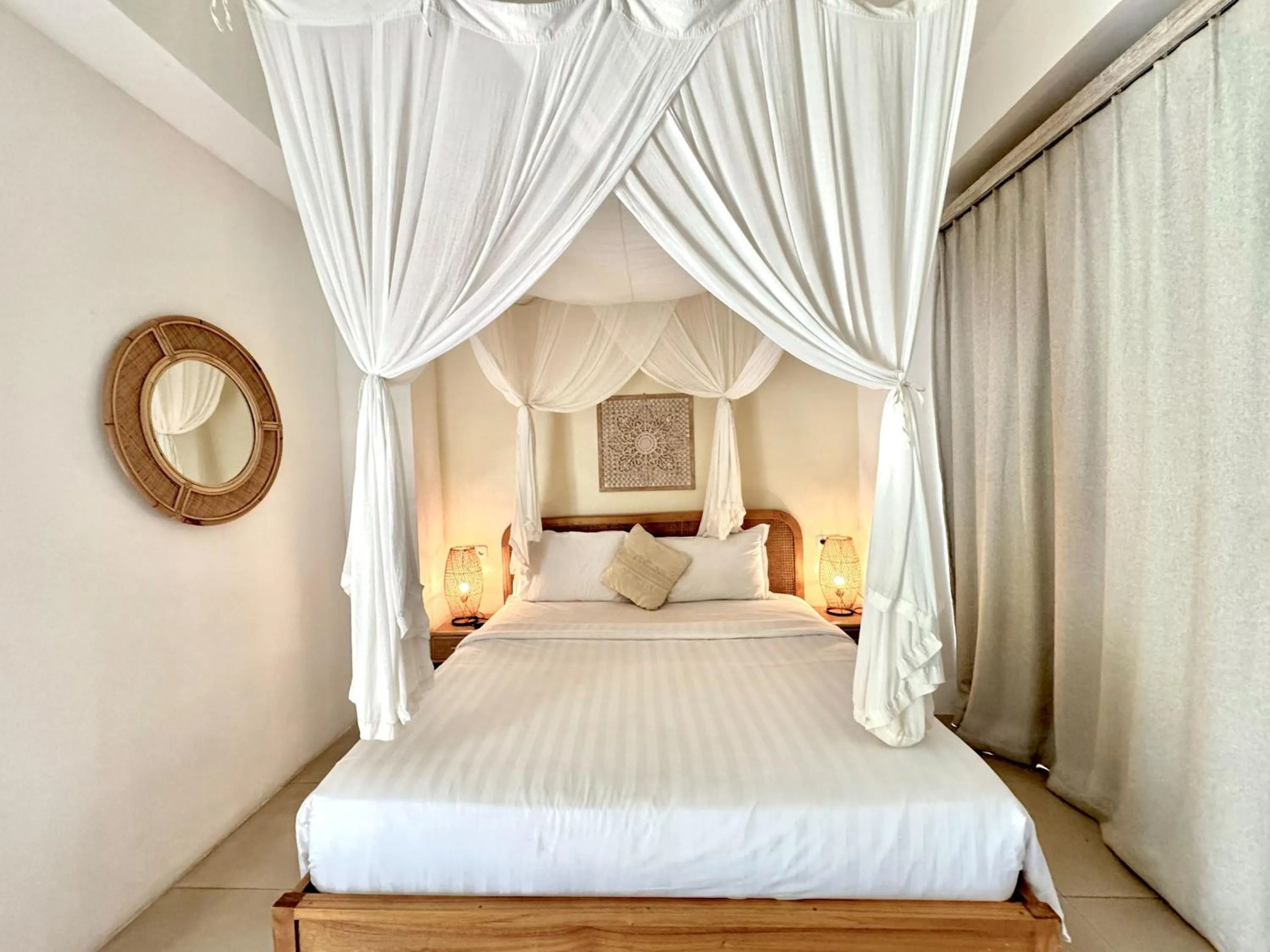 Bedroom, Bed in Hot Stone Club Ubud