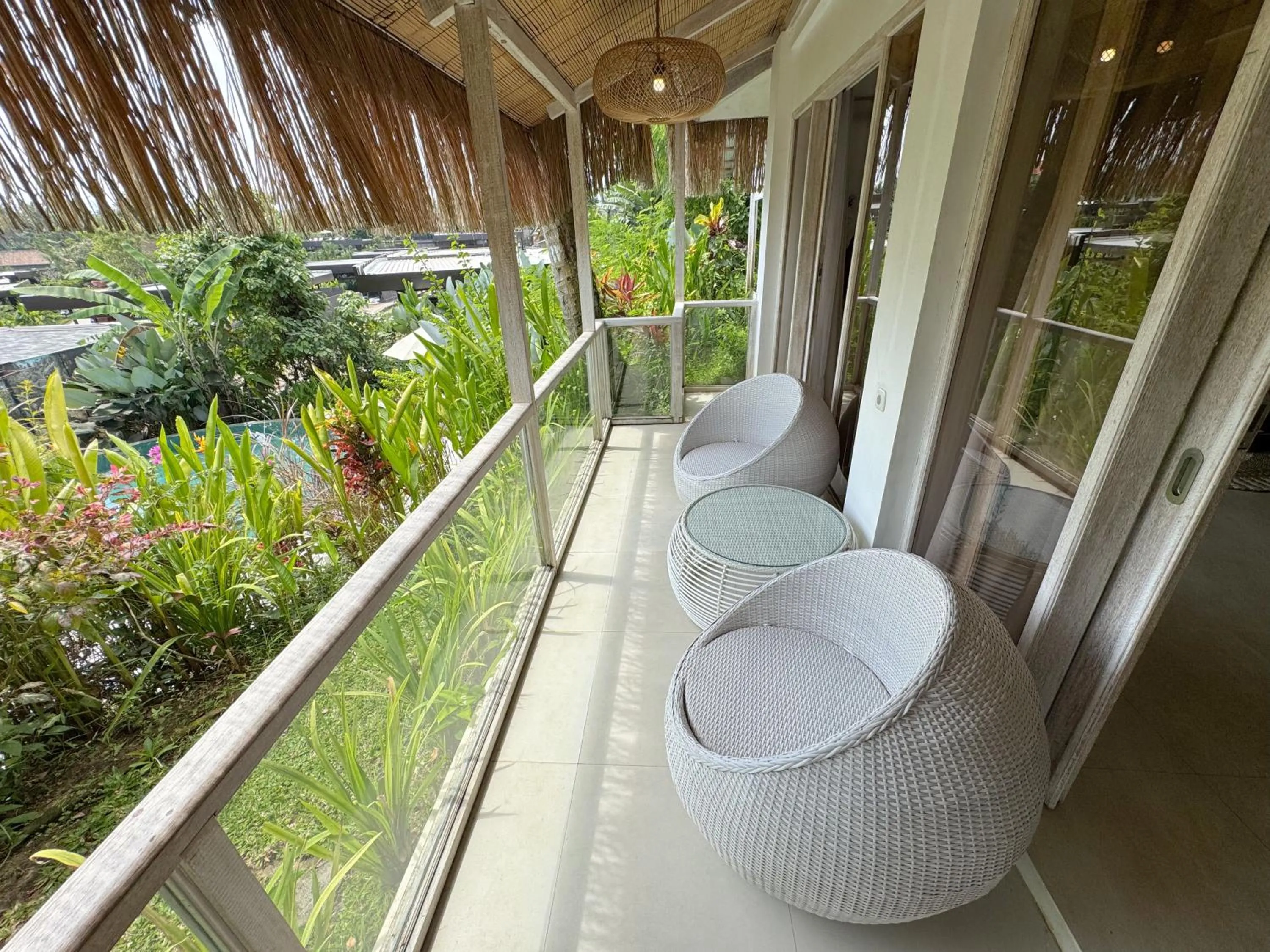 Balcony/Terrace in Hot Stone Club Ubud