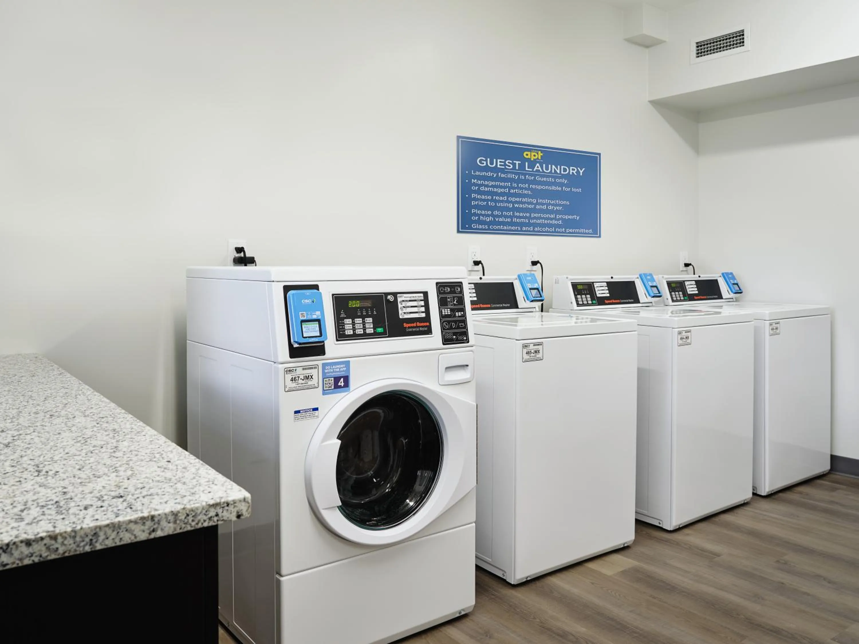 laundry in stayAPT Suites Dothan