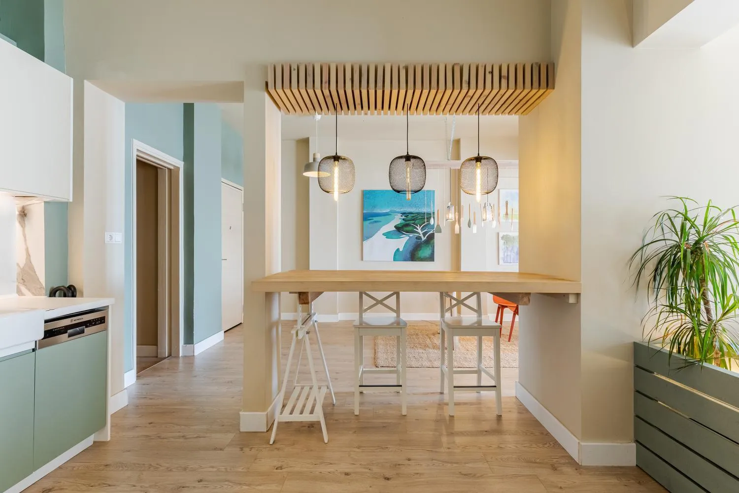 kitchen in Infinity & Beyond by halu! - Seafront apartments