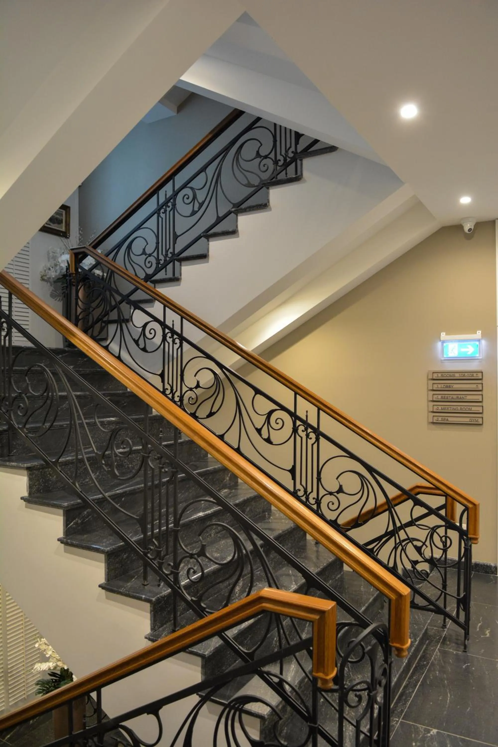 Decorative detail in VIZUALIZA Residence Hotel