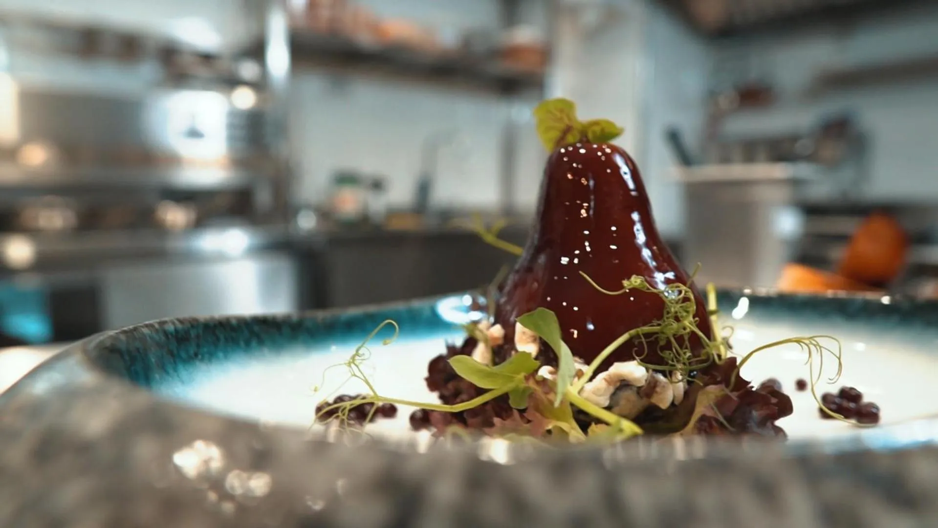 Kitchen or kitchenette in VIZUALIZA Residence Hotel