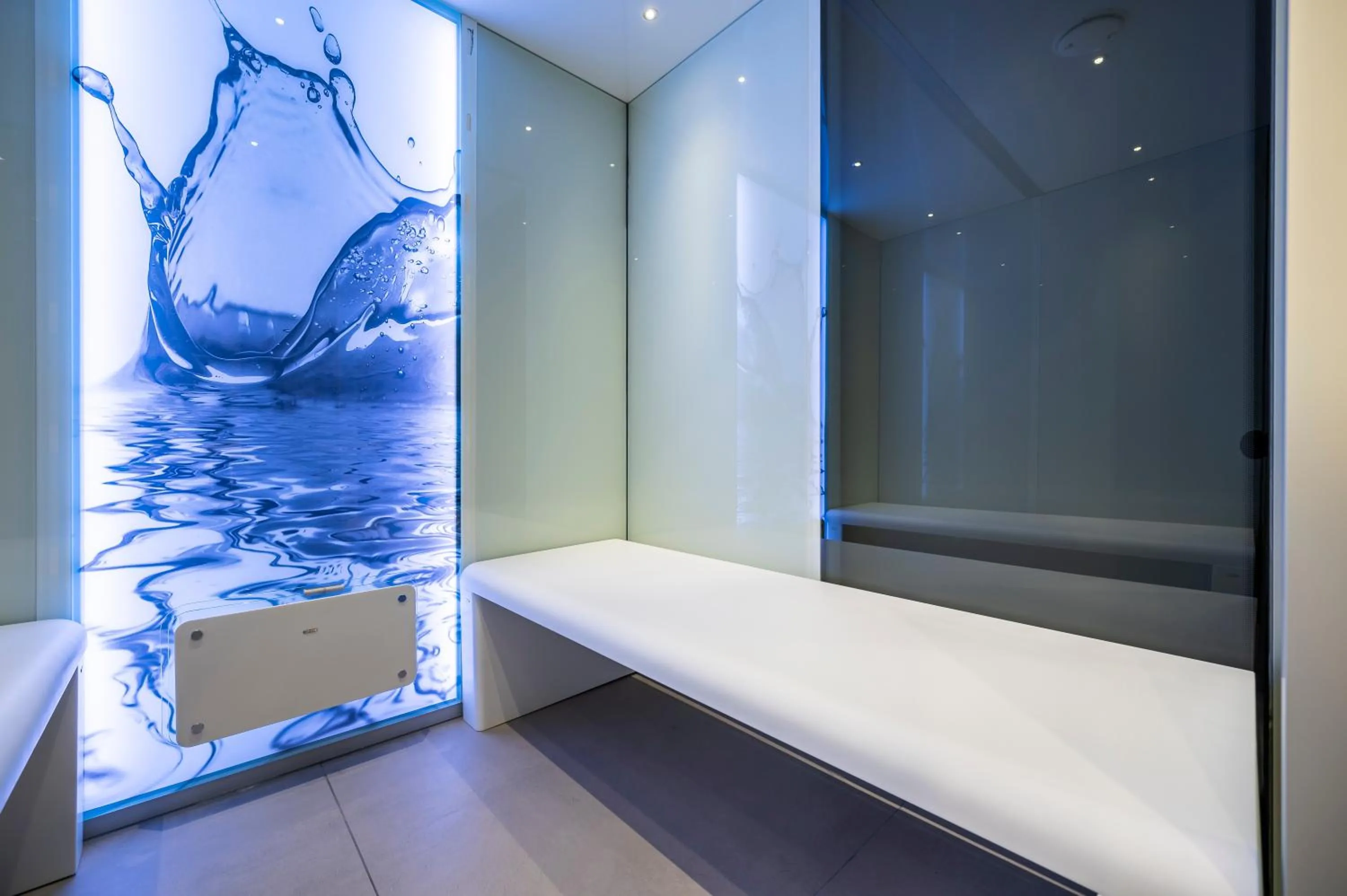 Steam room, Bed in VIZUALIZA Residence Hotel
