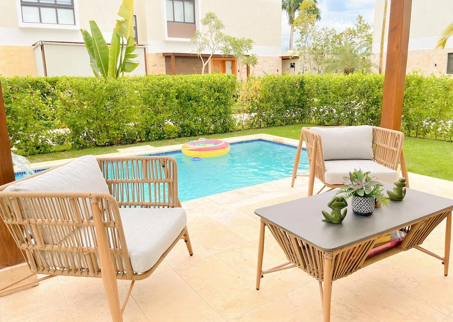 Patio in Xeliter Green One Playa Dorada