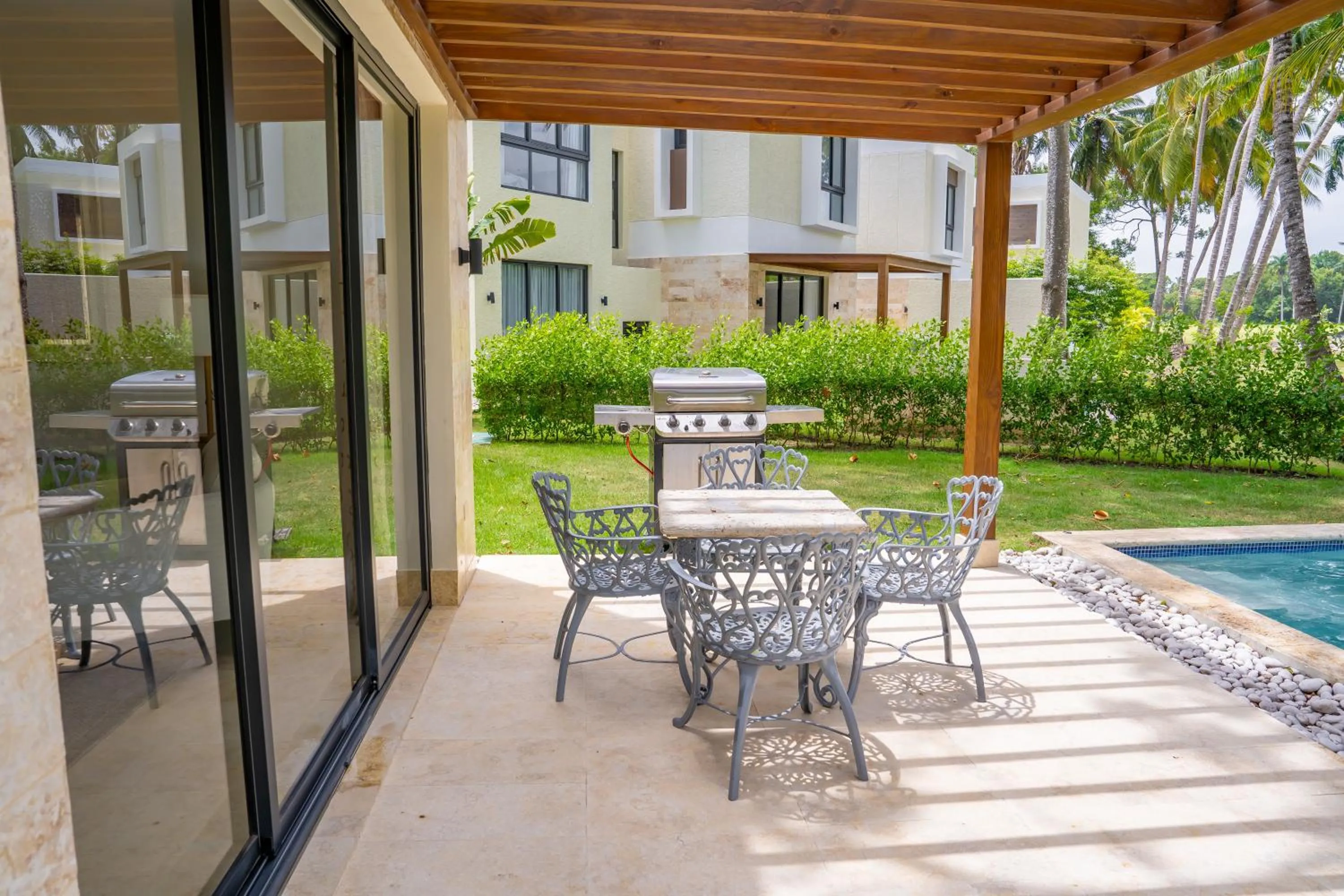 Patio in Xeliter Green One Playa Dorada