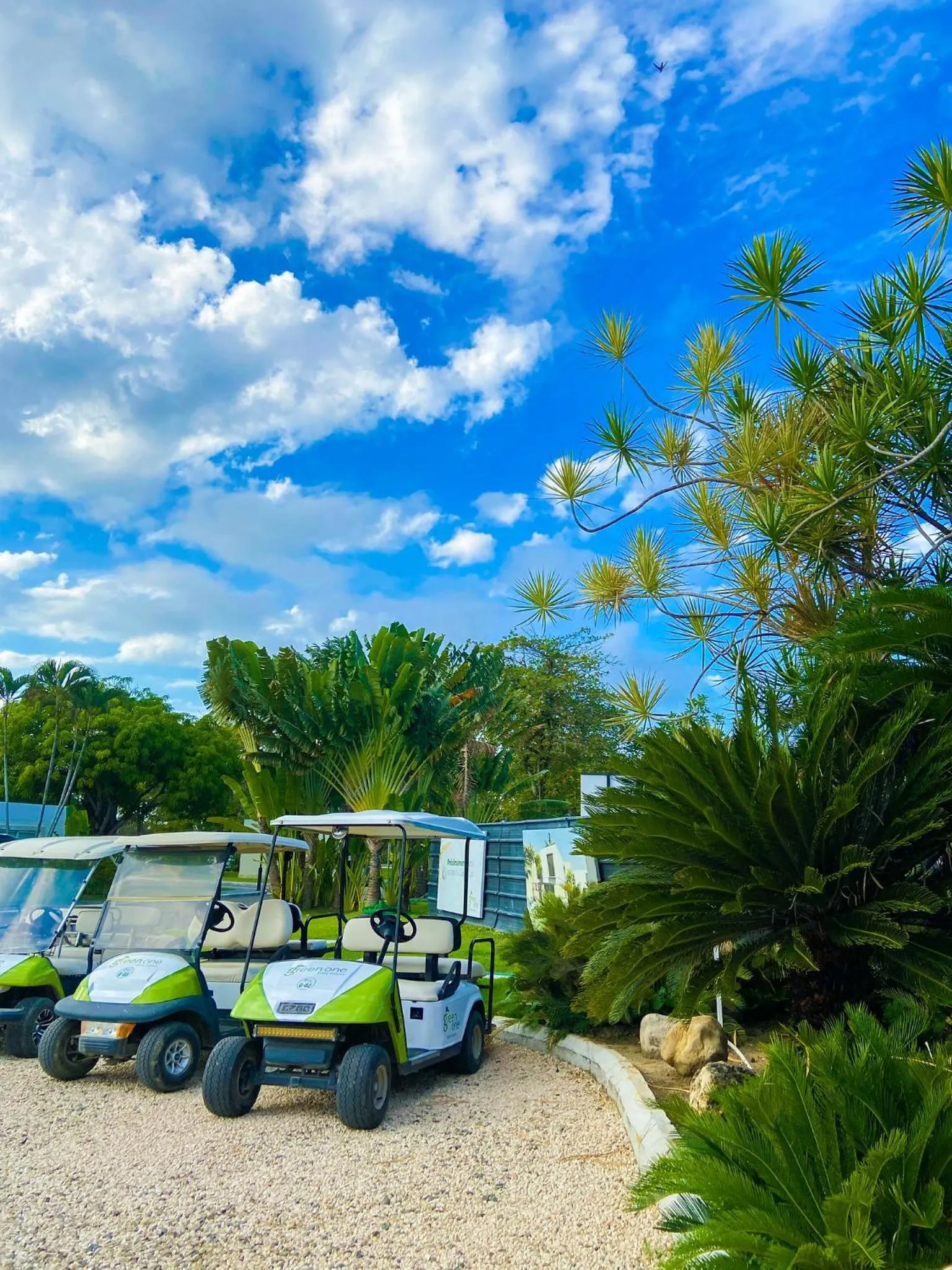 Parking in Xeliter Green One Playa Dorada