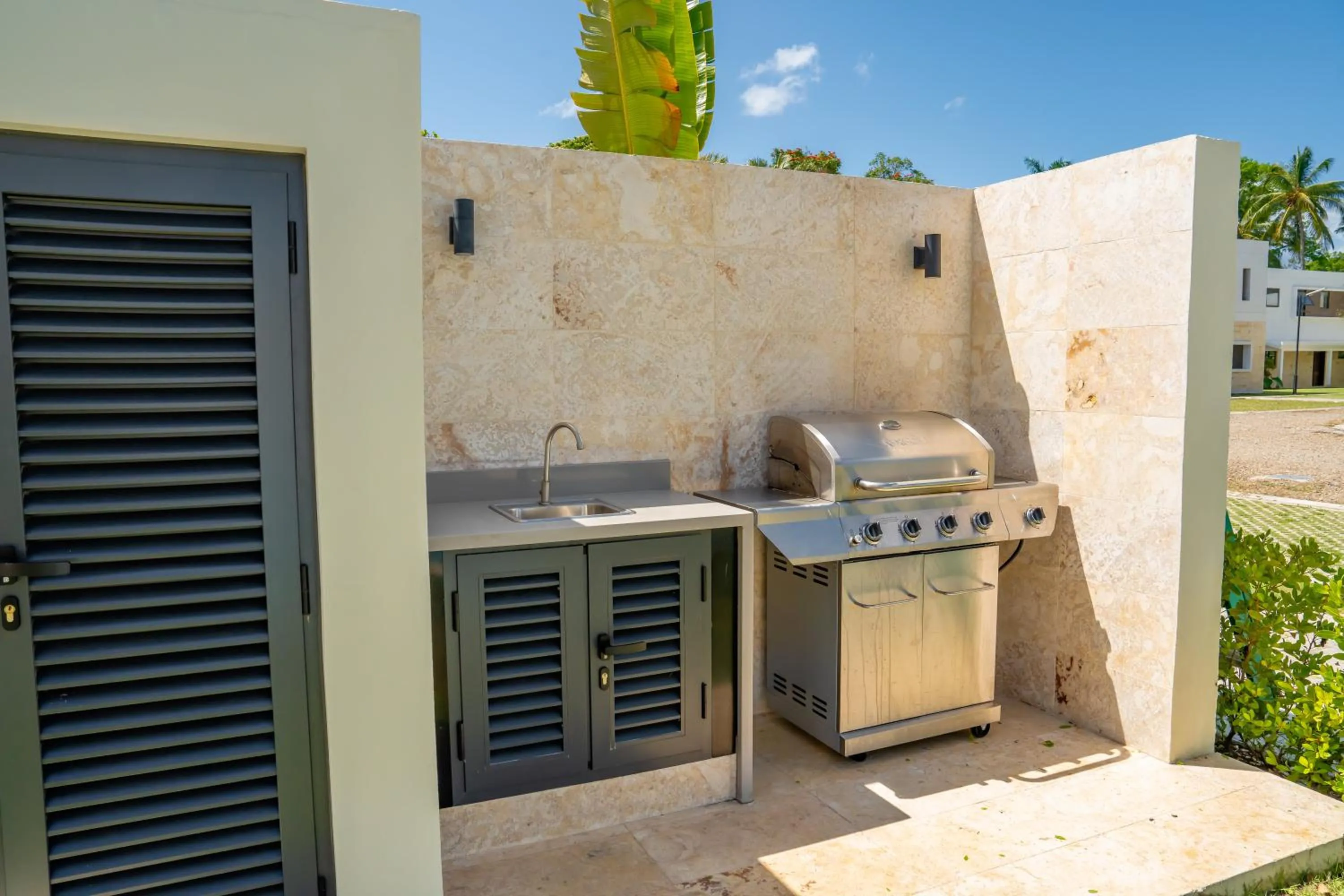 BBQ facilities in Xeliter Green One Playa Dorada