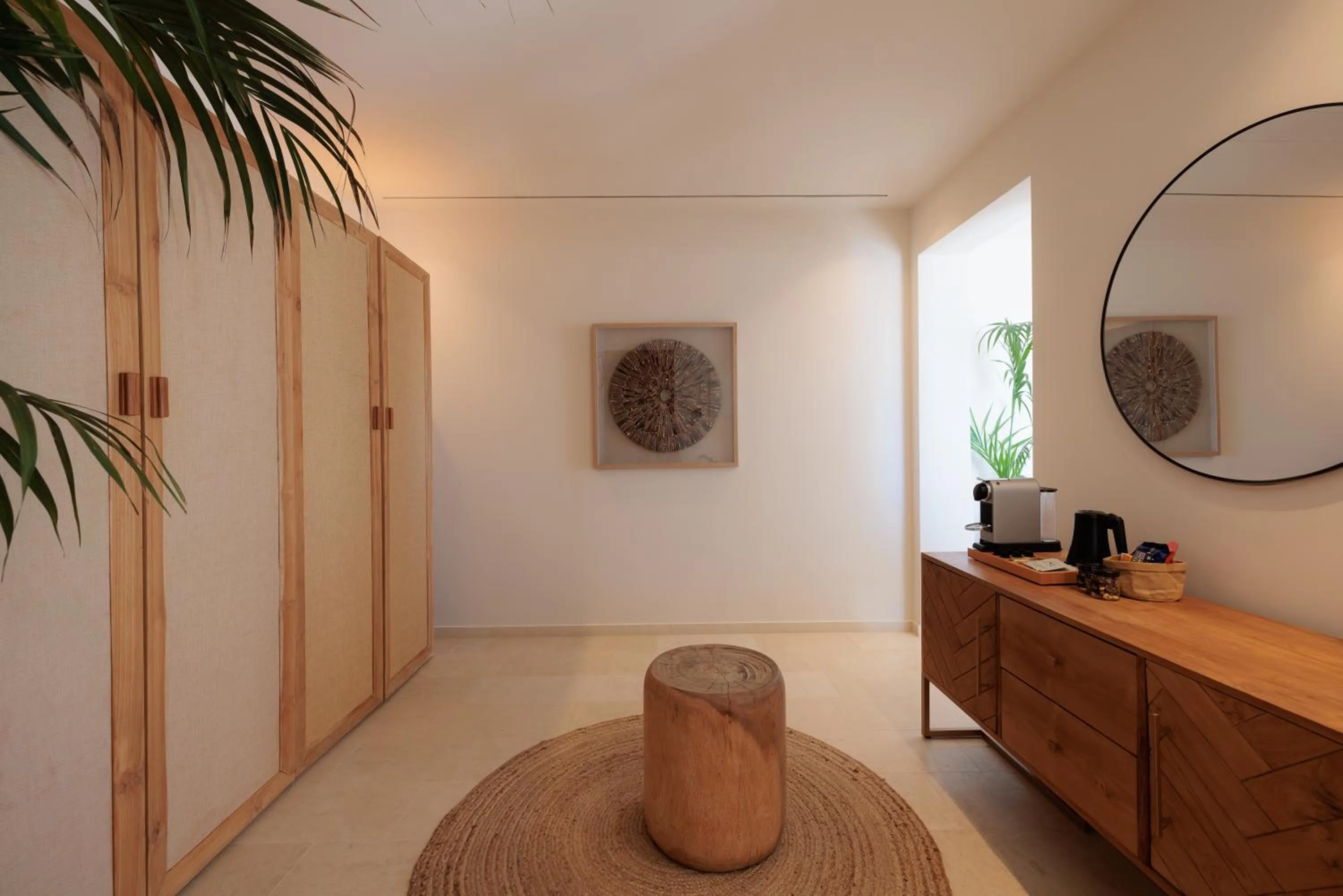 wardrobe in Asty Mykonos Hotel & Spa - World of One Hotel Group