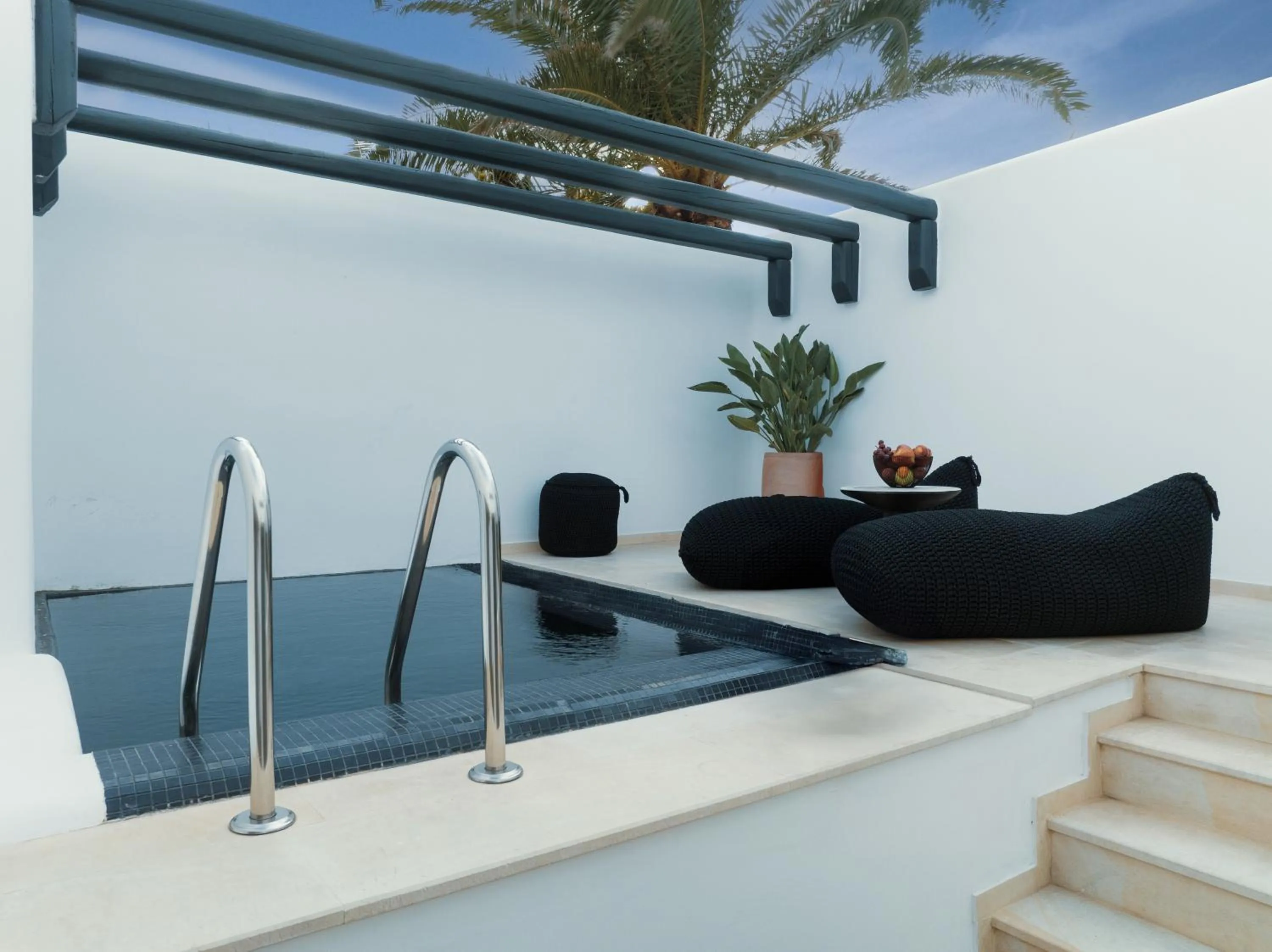 Balcony/Terrace in Asty Mykonos Hotel & Spa - World of One Hotel Group