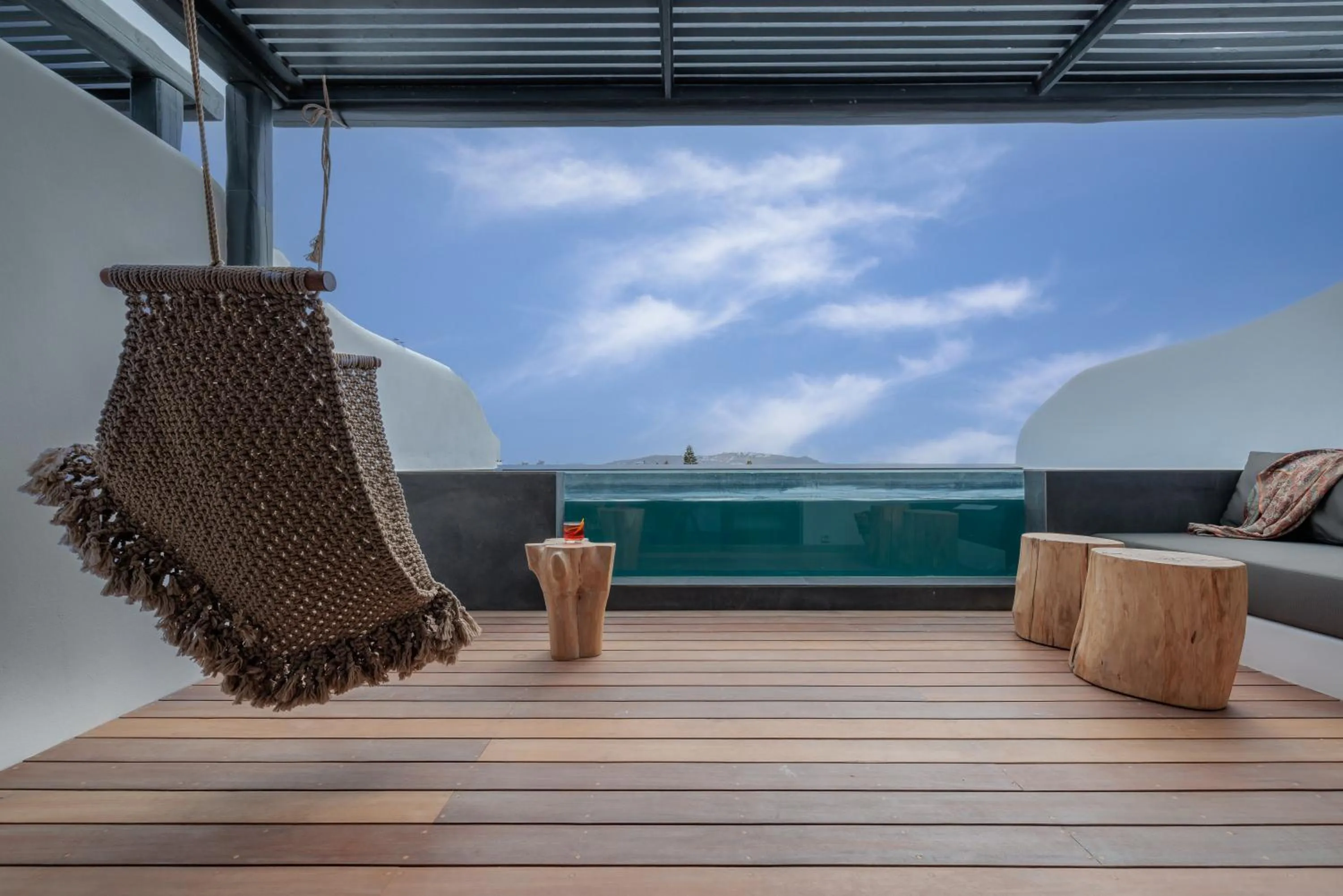 Balcony/Terrace in Asty Mykonos Hotel & Spa - World of One Hotel Group