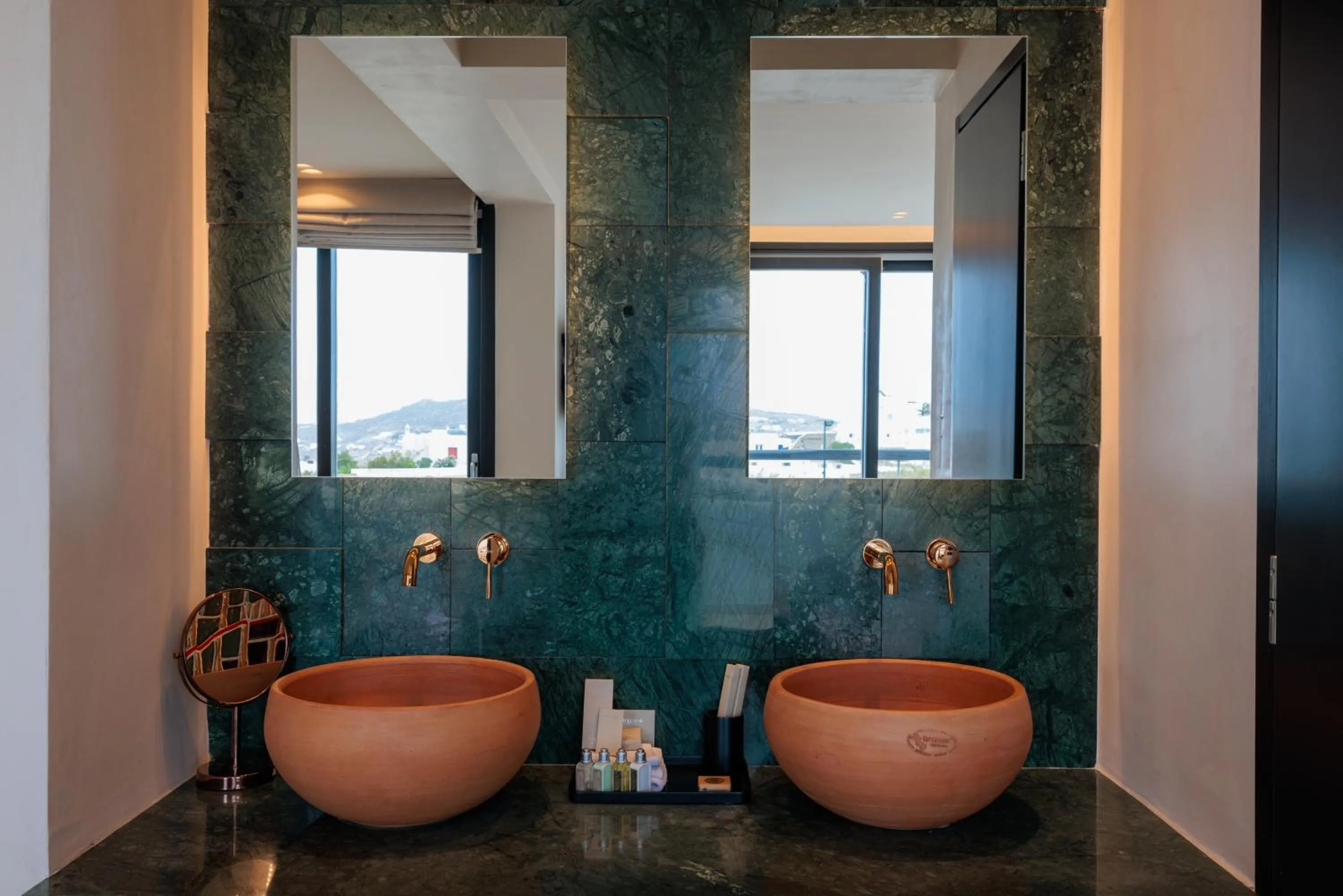 Bathroom in Asty Mykonos Hotel & Spa - World of One Hotel Group