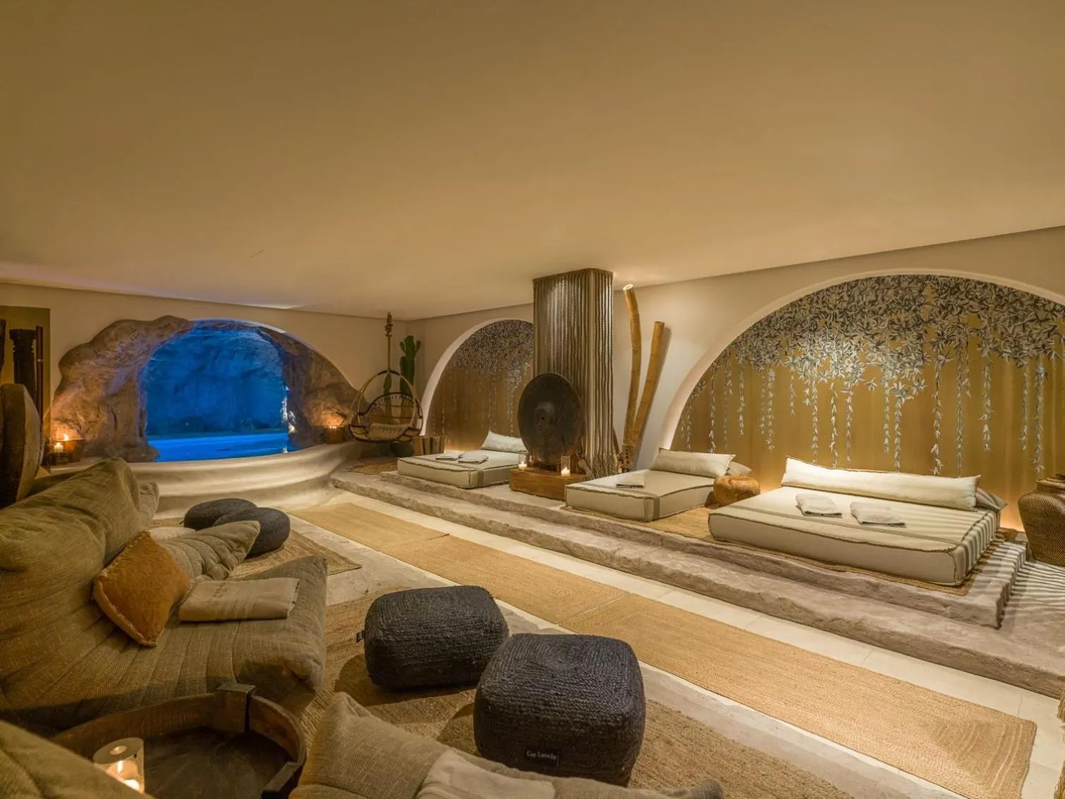 Spa and wellness centre/facilities, Bed in Asty Mykonos Hotel & Spa - World of One Hotel Group