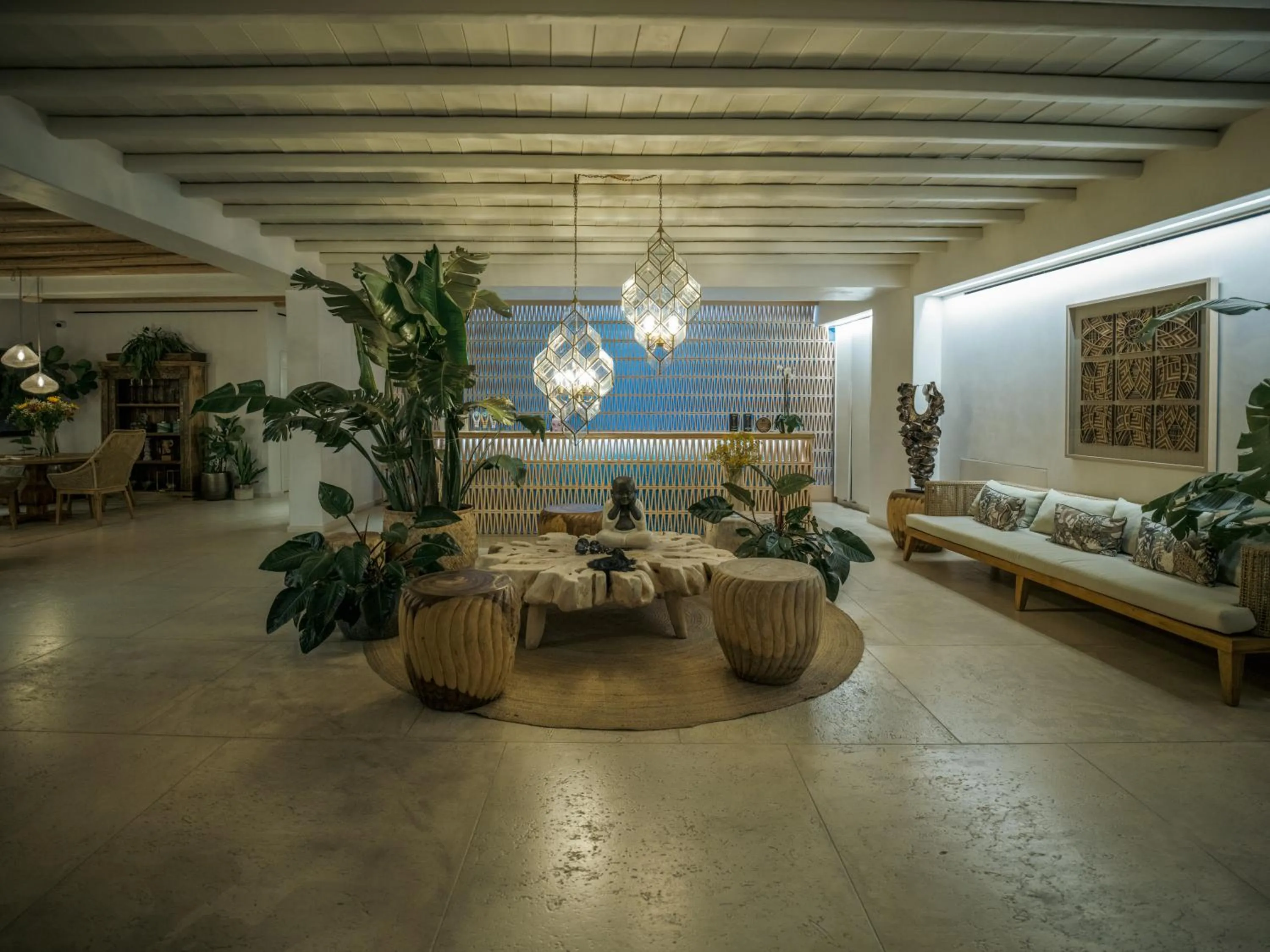 Lobby or reception in Asty Mykonos Hotel & Spa - World of One Hotel Group