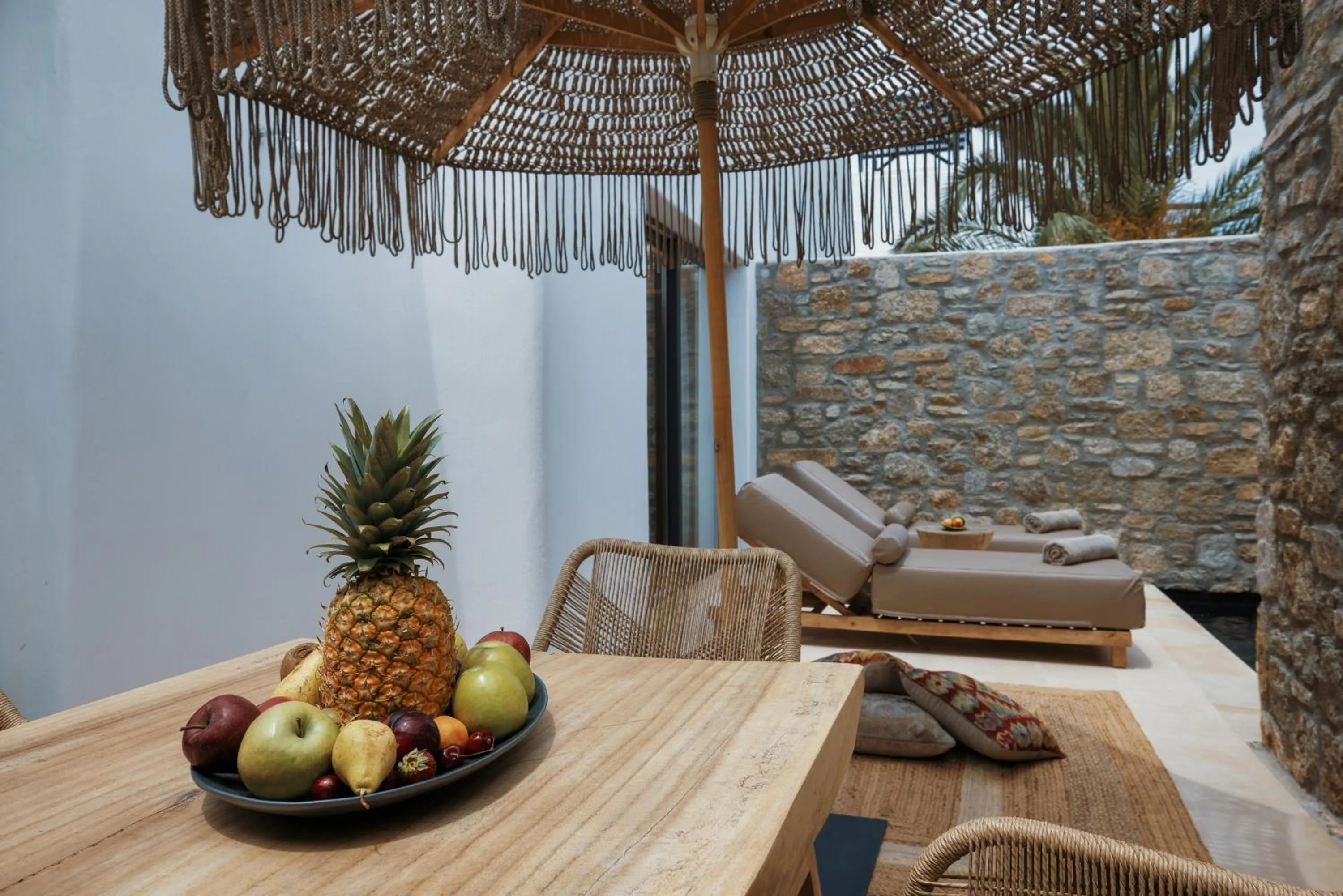 Balcony/Terrace in Asty Mykonos Hotel & Spa - World of One Hotel Group