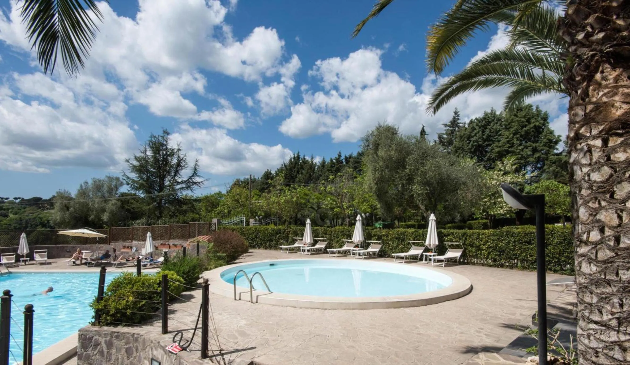 Swimming pool in Happy Village & Camping