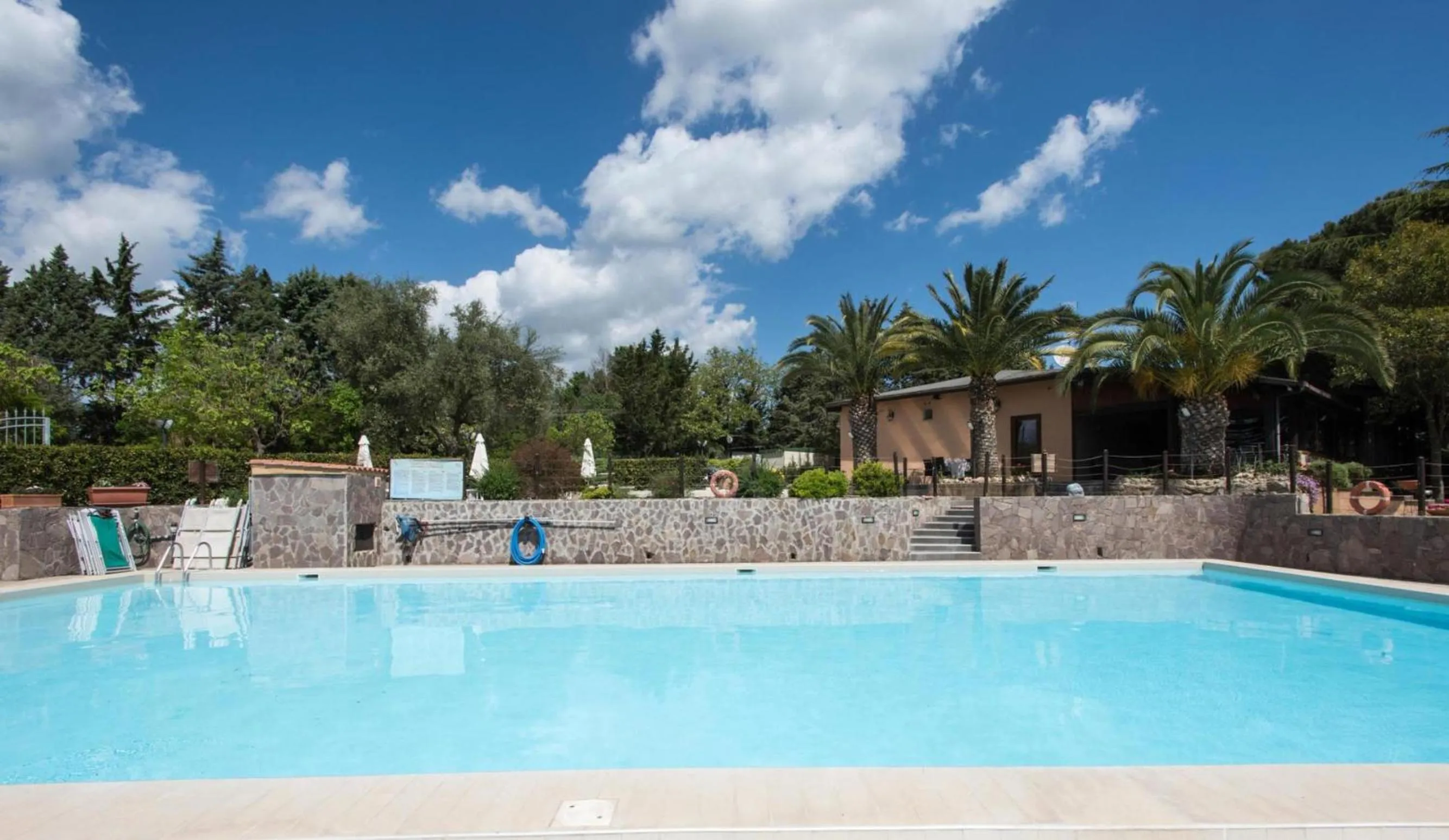 Swimming pool in Happy Village & Camping