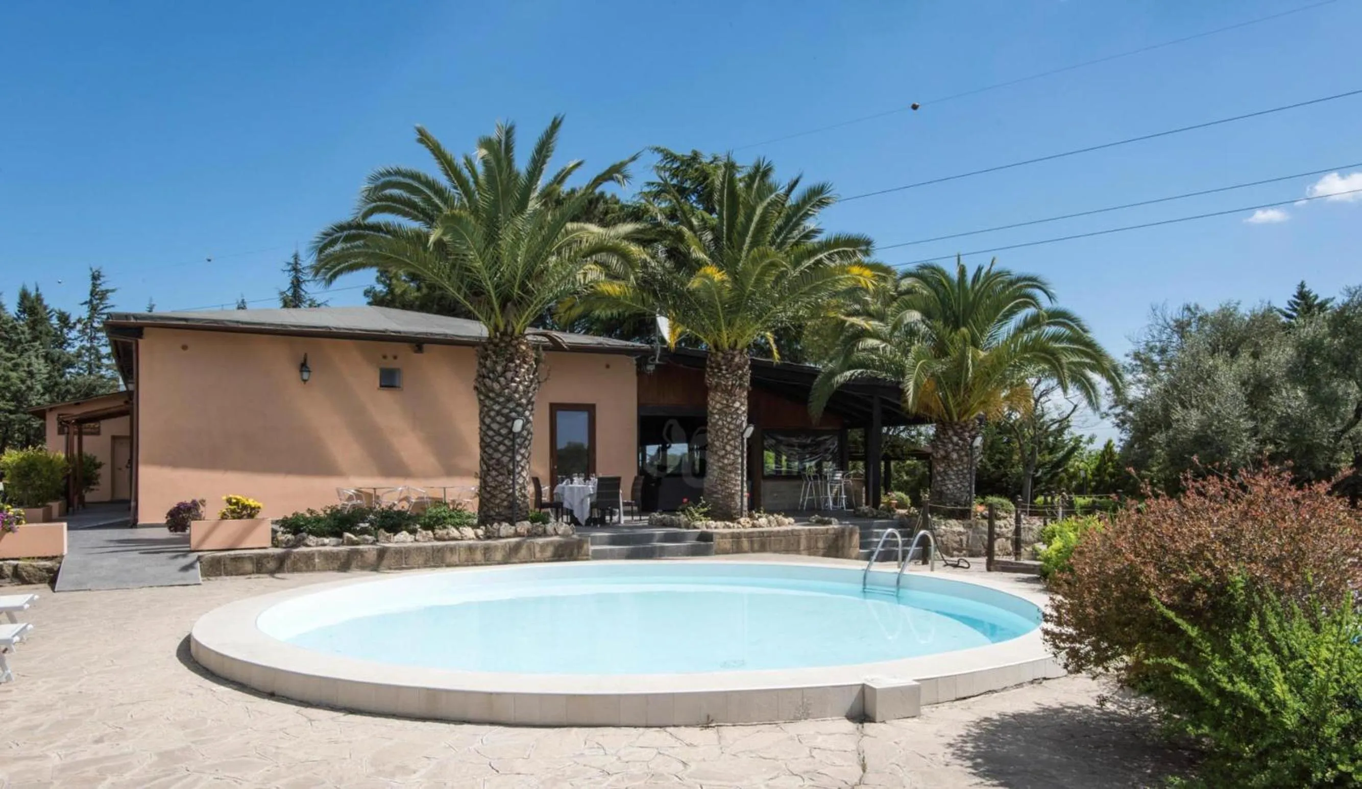 Swimming pool in Happy Village & Camping