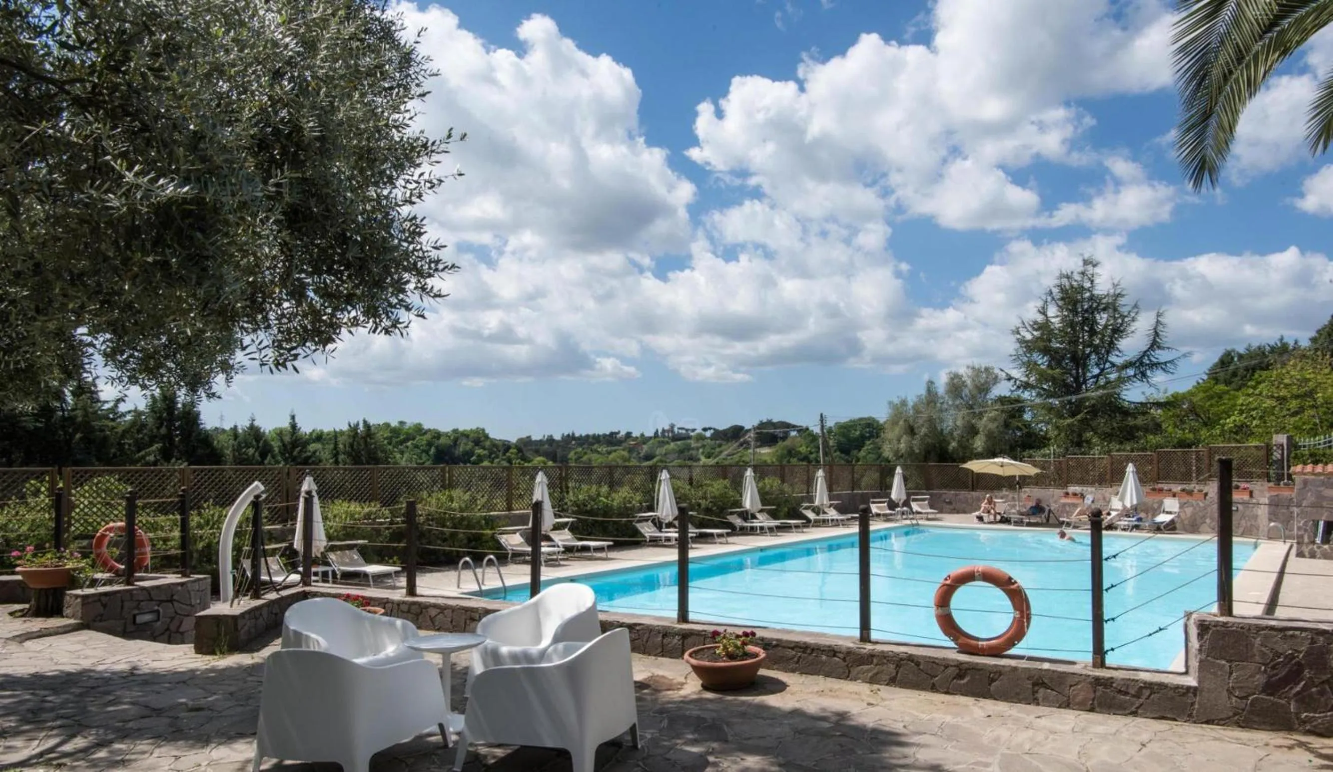 Swimming pool in Happy Village & Camping