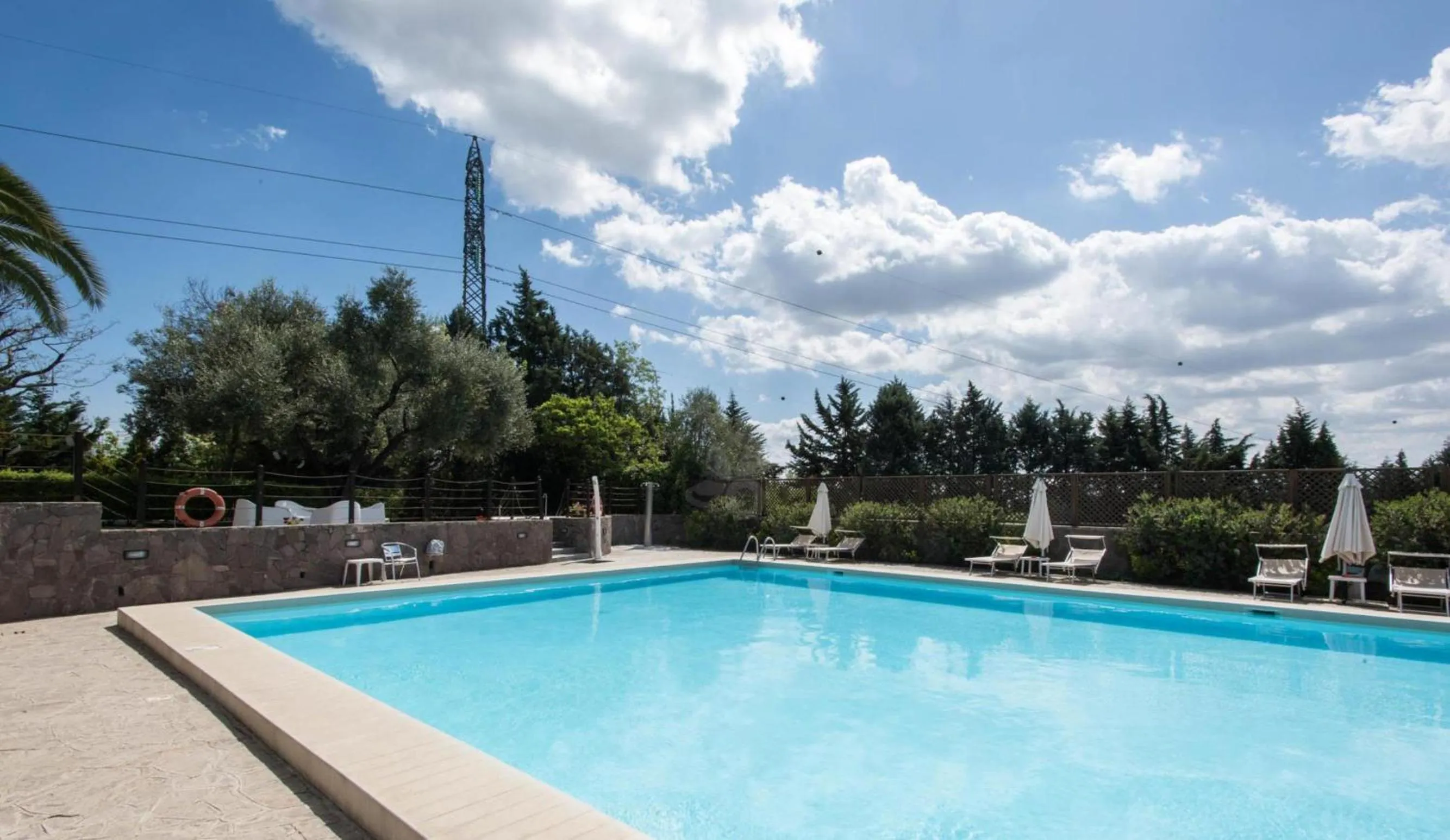 Swimming pool in Happy Village & Camping