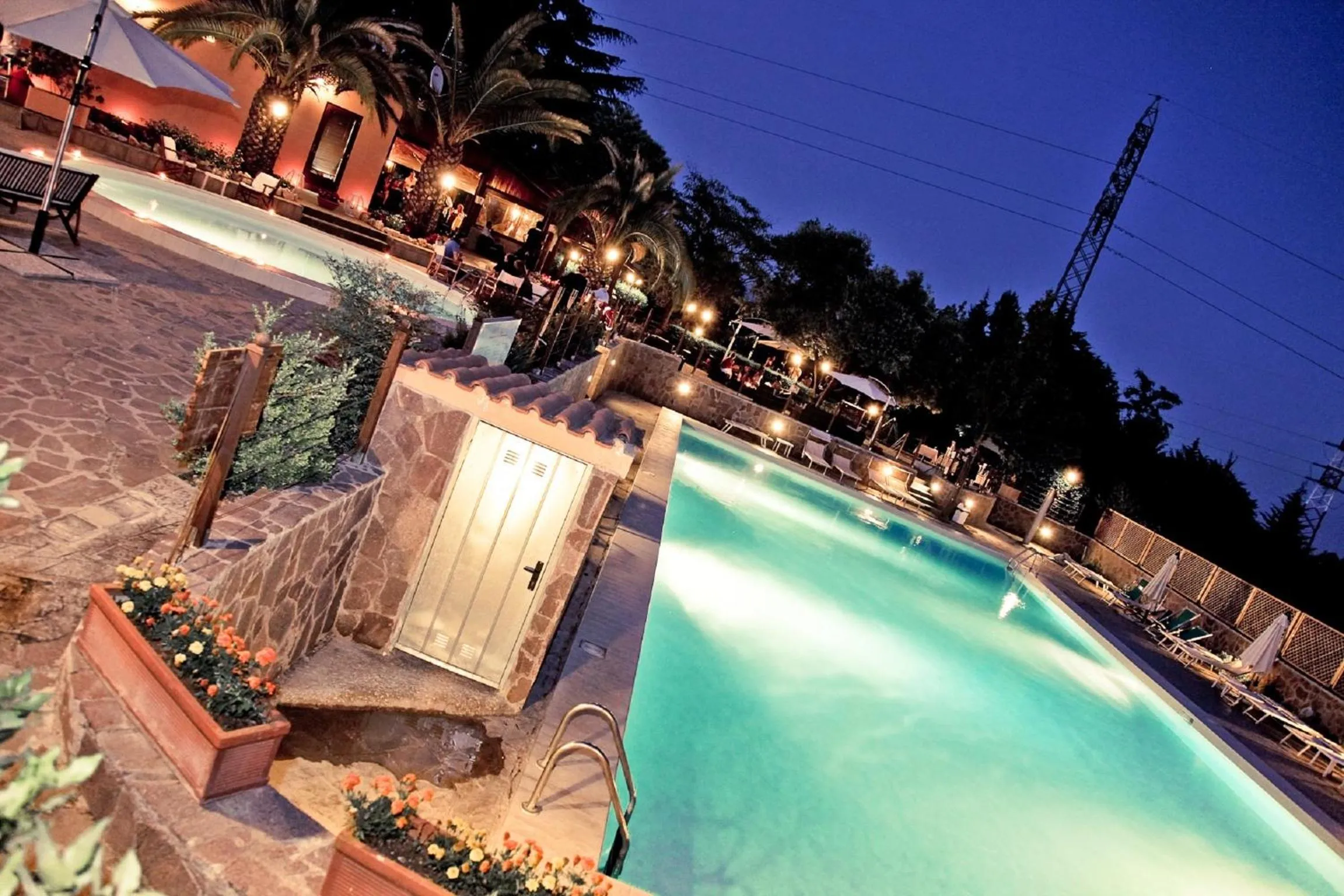 Swimming pool in Happy Village & Camping