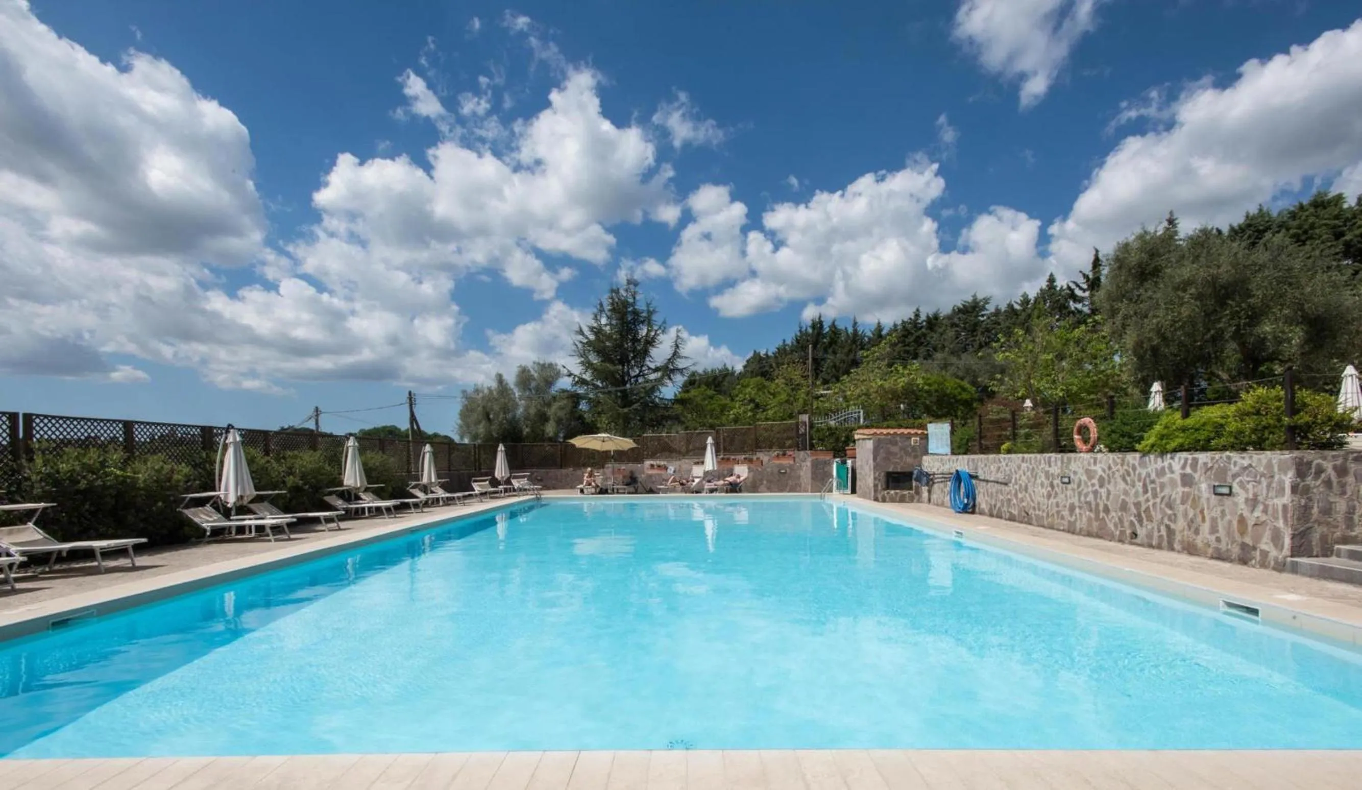 Swimming pool in Happy Village & Camping