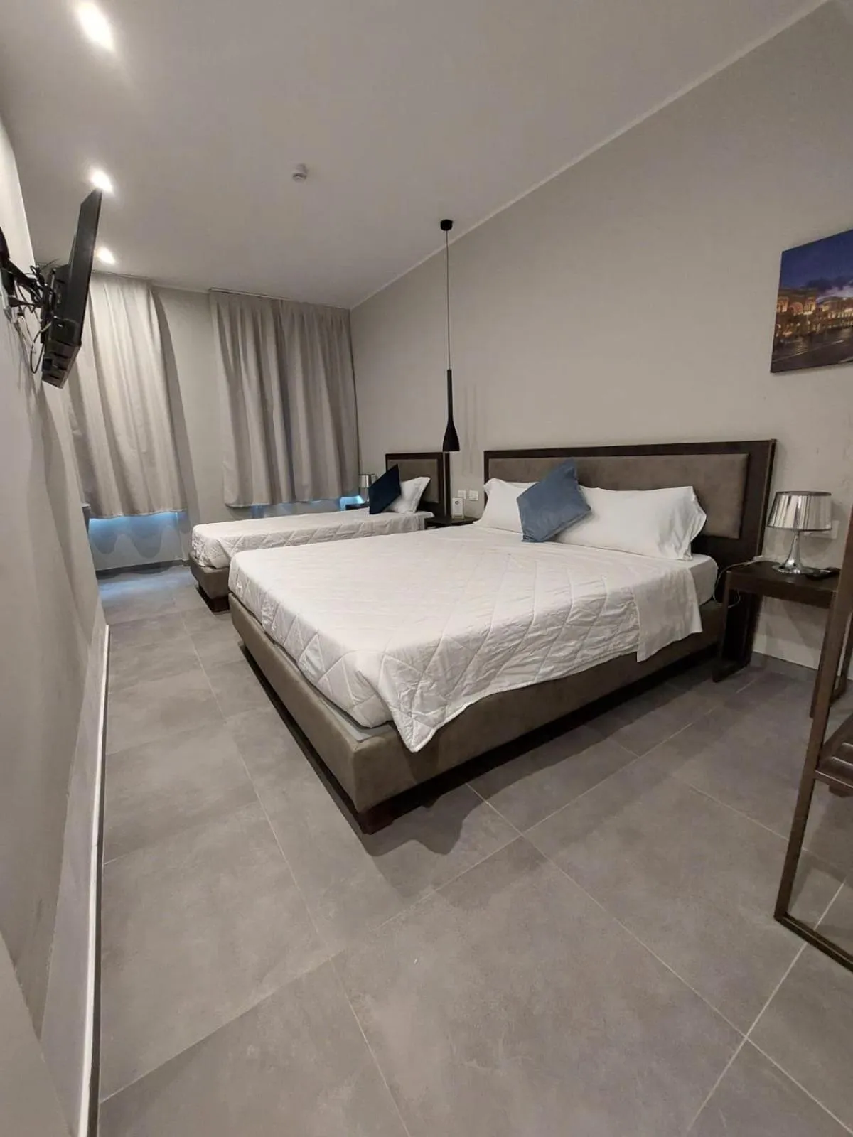 Bedroom, Bed in Hotel Vitruvio