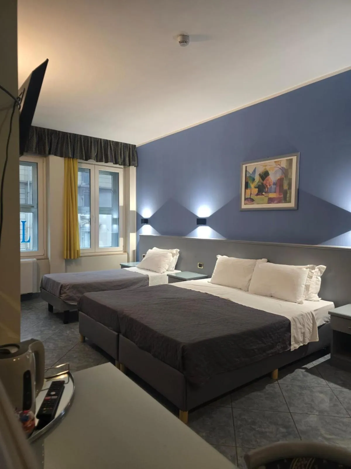 Bedroom, Bed in Hotel Vitruvio