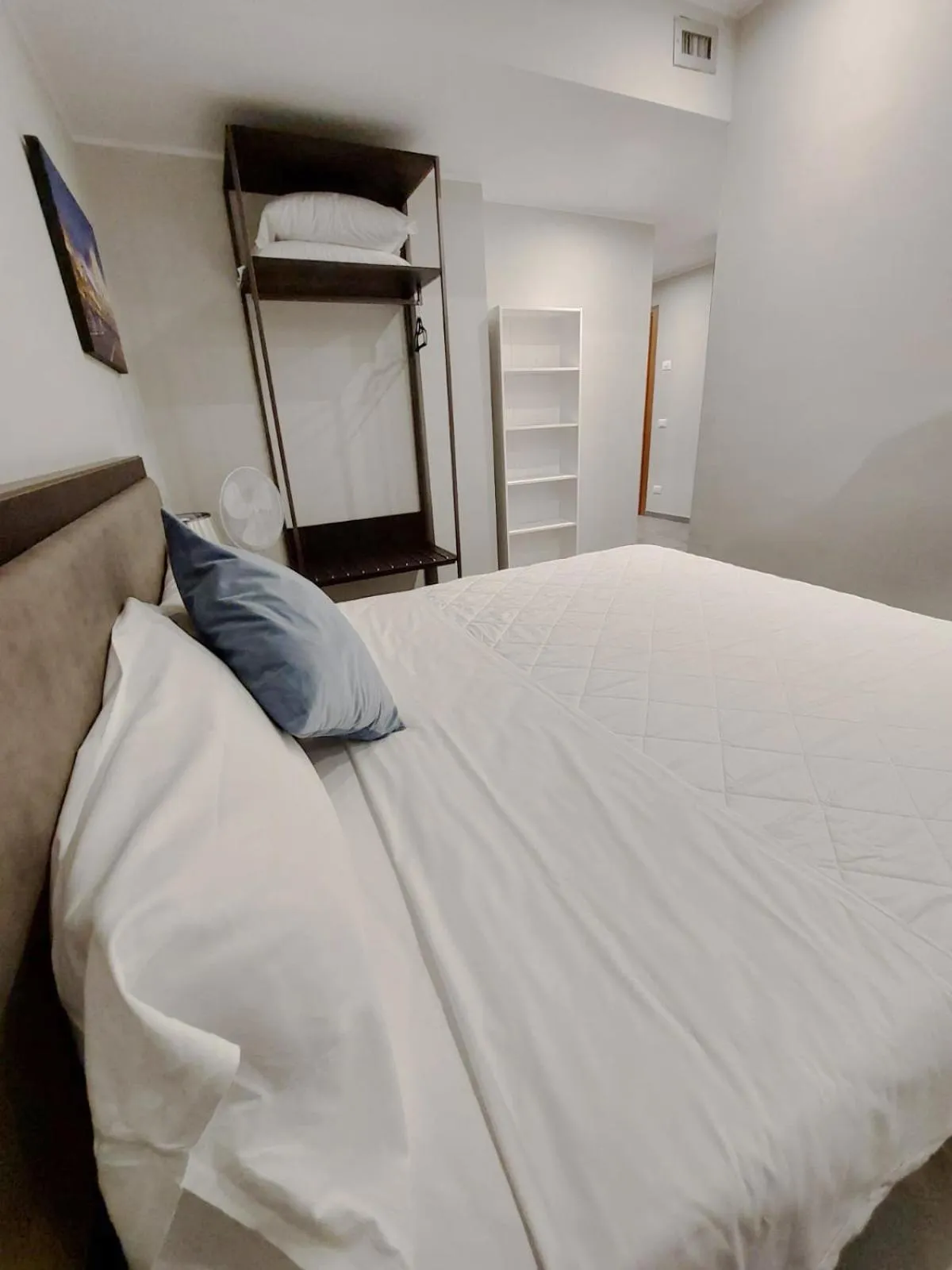 Bed in Hotel Vitruvio